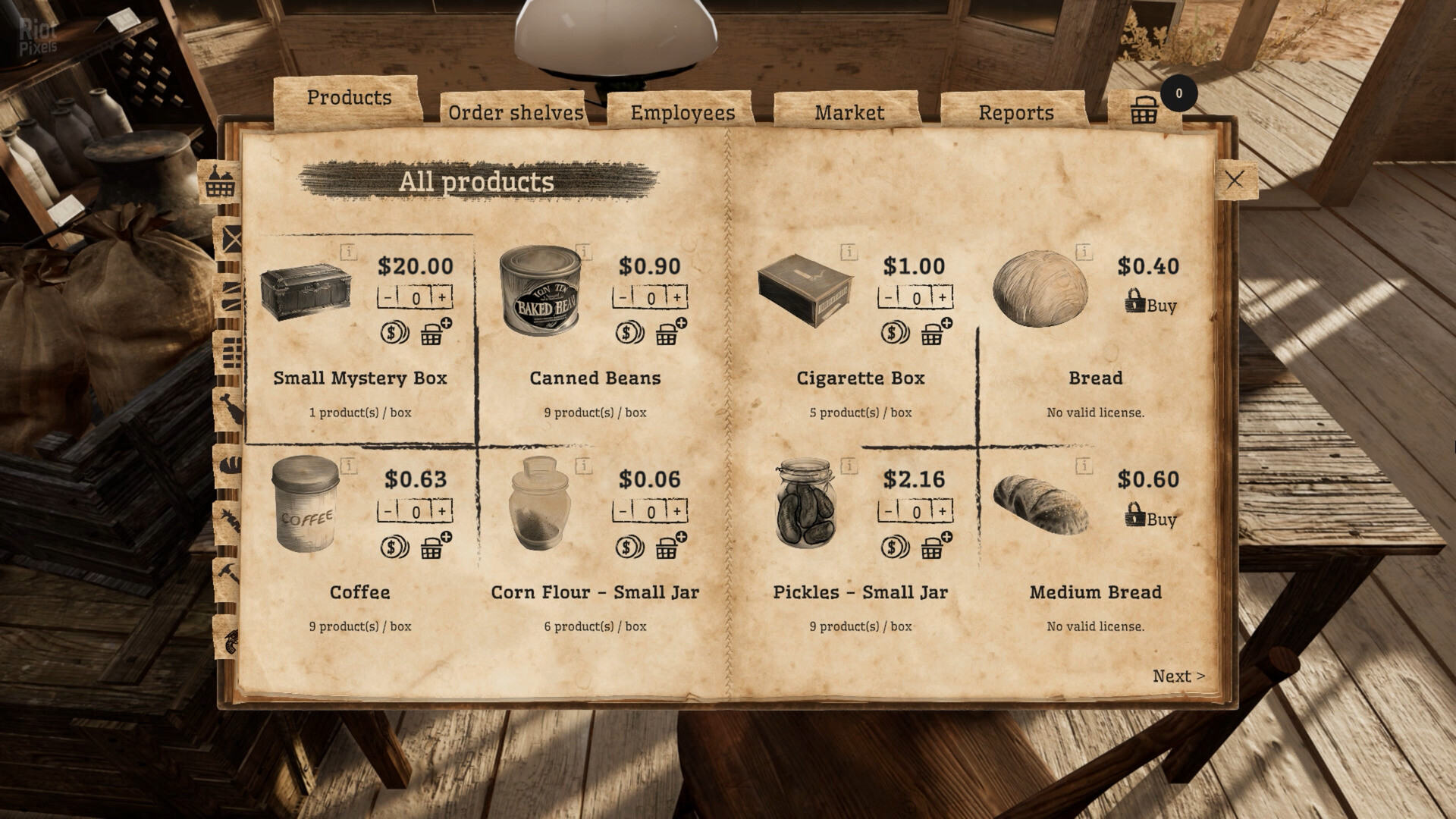 Wild West Supermarket Simulator – v1.0.682a screenshot 3