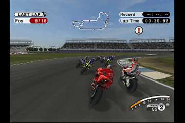 Screenshot of MotoGP 08 (Windows, 2008) - MobyGames