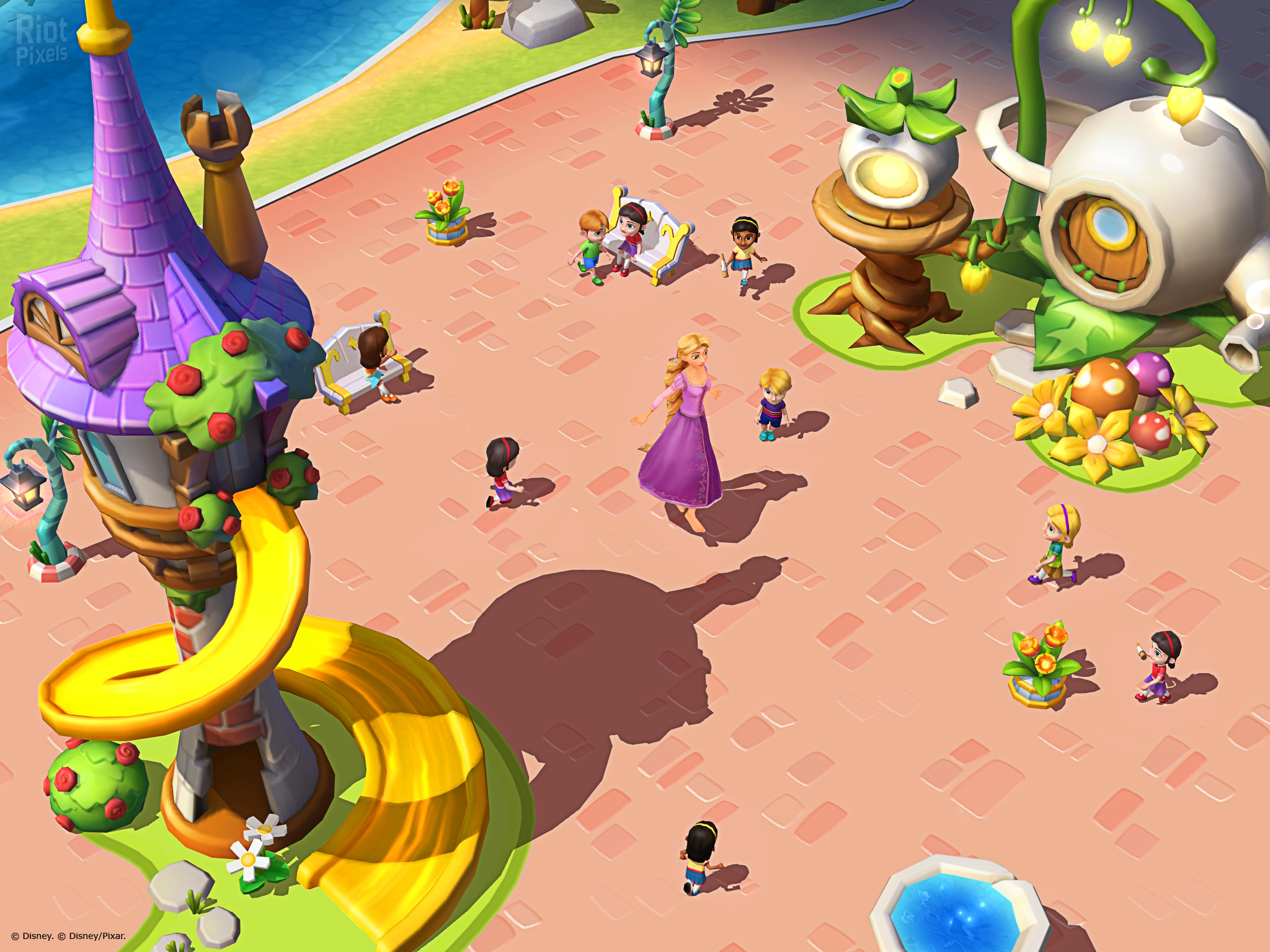 Disney Magic Kingdoms - game screenshots at Riot Pixels, images