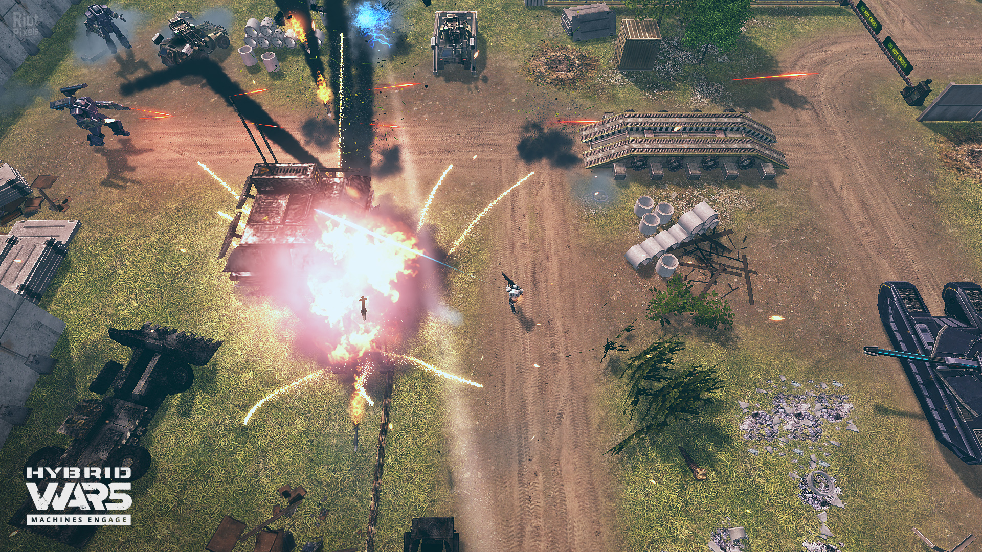 Hybrid Wars: Deluxe Edition – Working Co-op, 3 Chars, Bonus Content screenshot 3