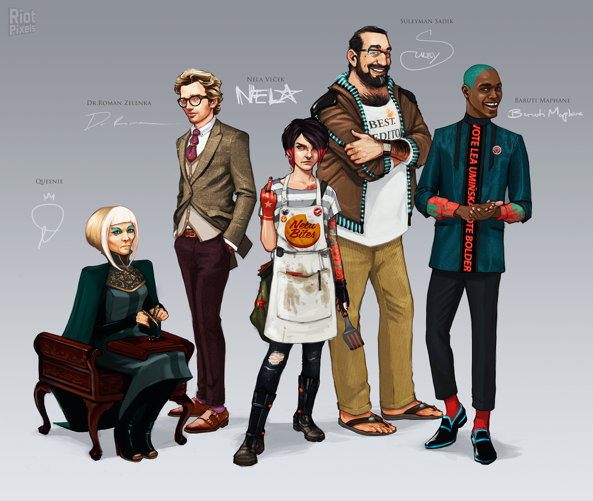 Dreamfall Chapters Game Artworks At Riot Pixels