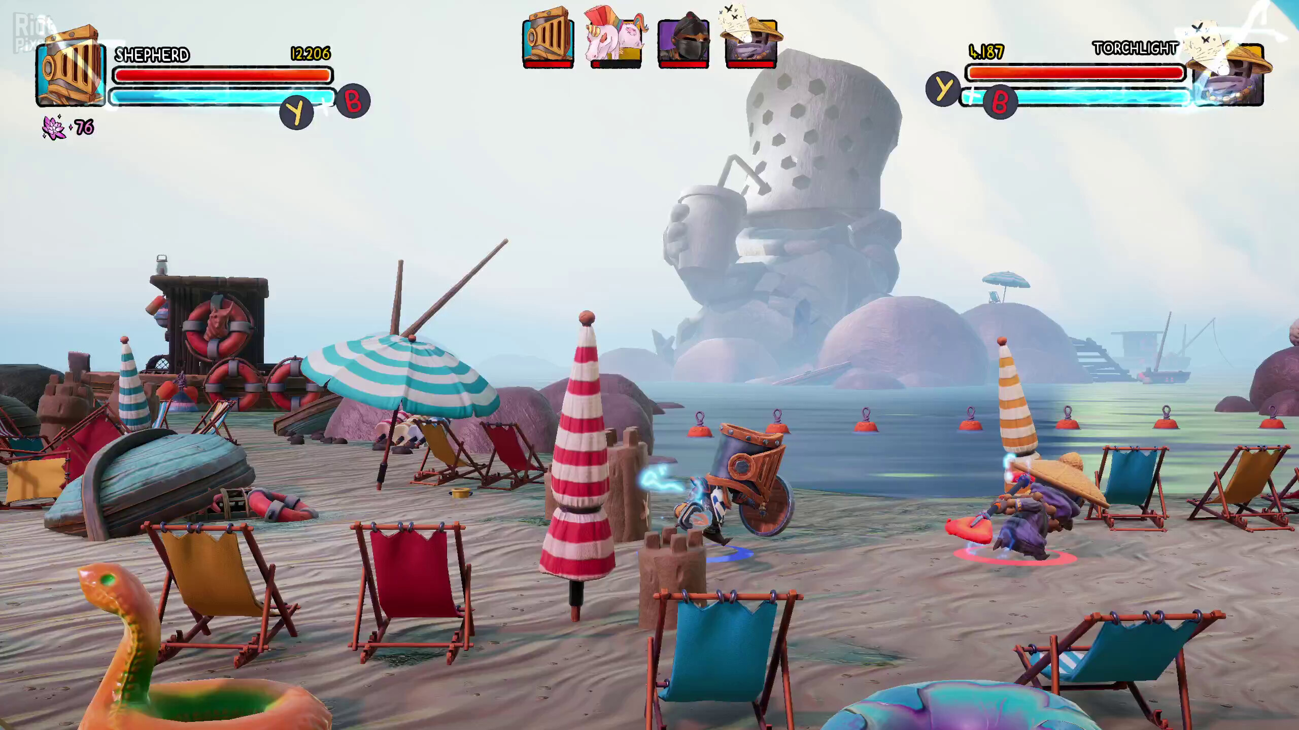 Big Helmet Heroes + Bonus ArtBook screenshot 1