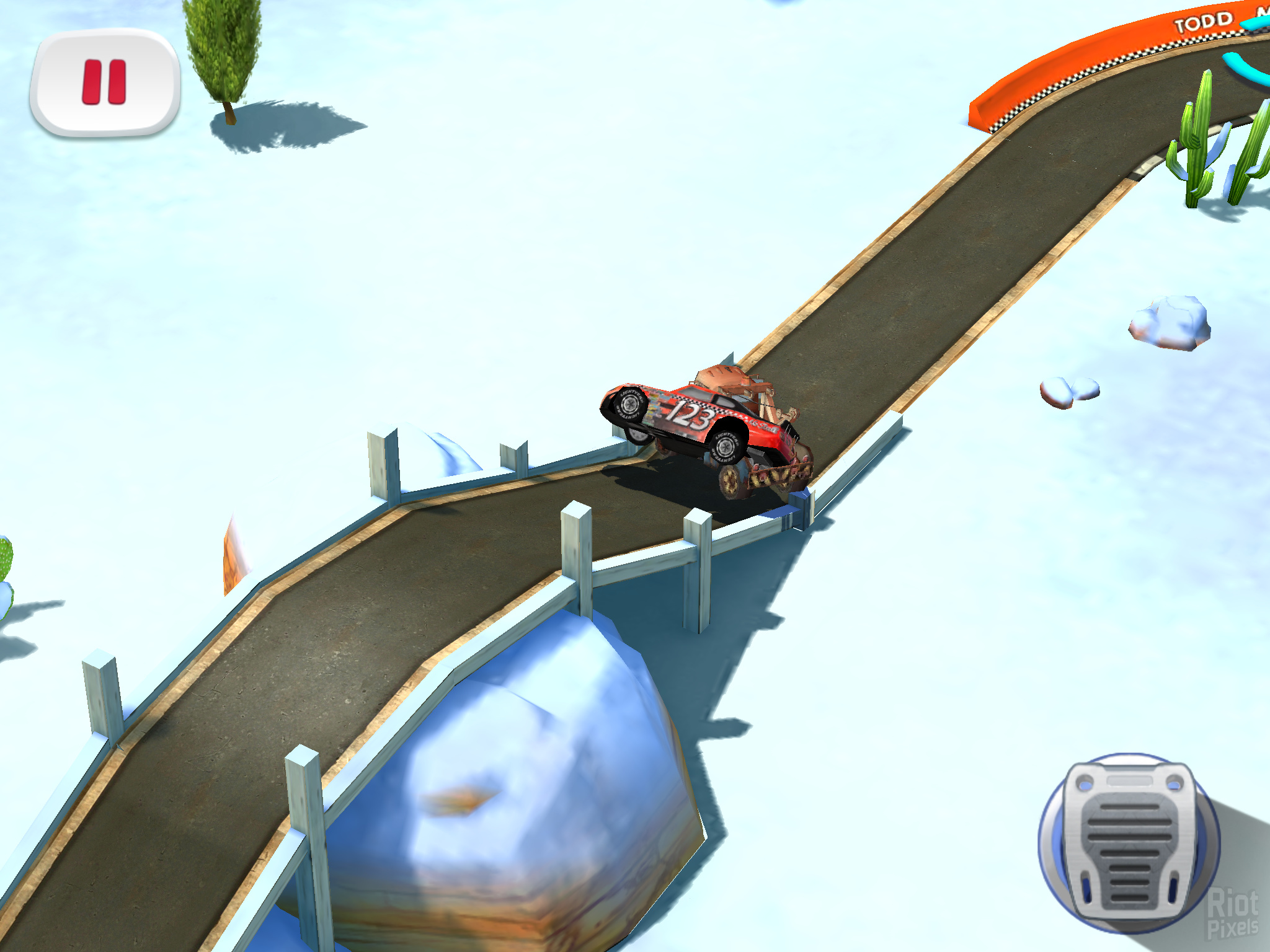 Cars: Fast as Lightning - game screenshots at Riot Pixels, images