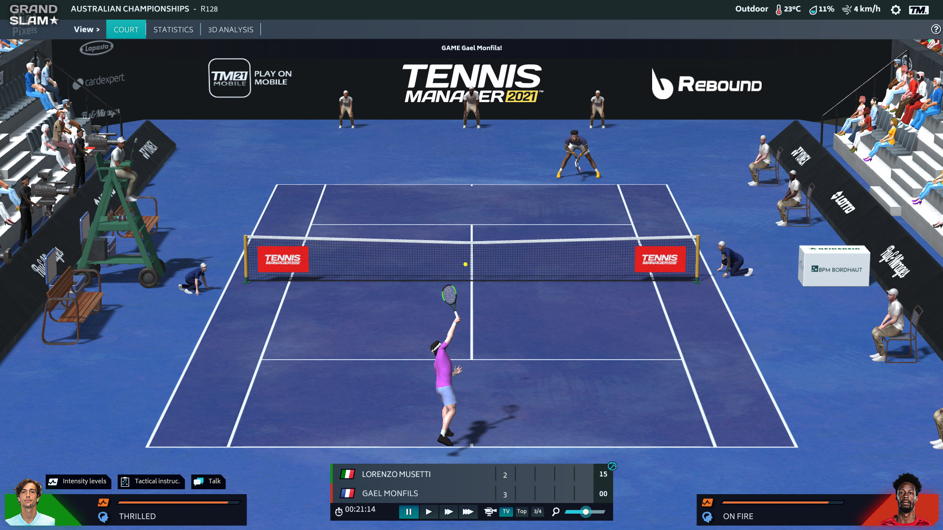 Tennis Manager 2021 – v1.6.2093 screenshot 3