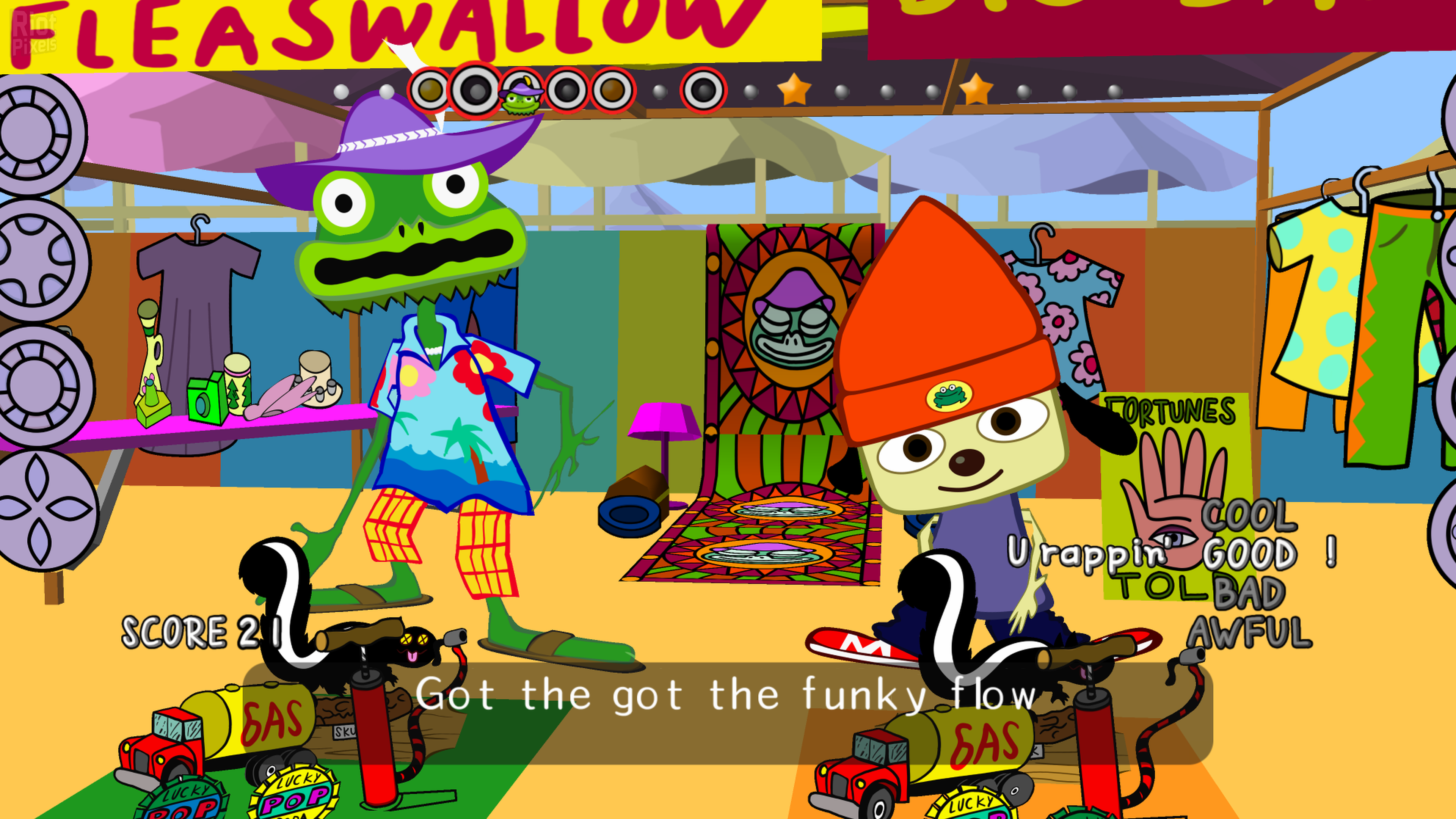 Parappa the Rapper - flash game play online at Chedot.com