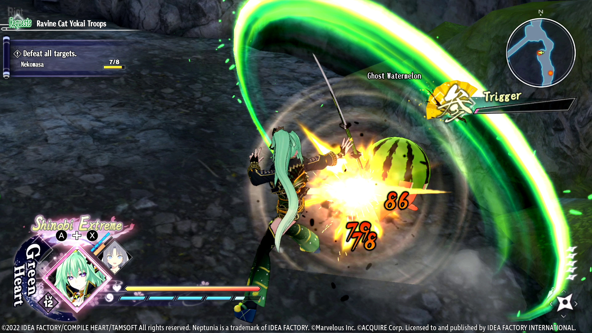Neptunia x SENRAN KAGURA: Ninja Wars – v1.00 + v1.01 screenshot 2