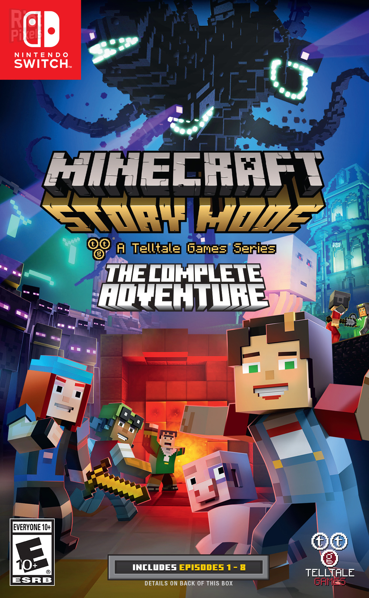 JOGO PS4 - MINECRAFT: STORY MODE - SEASON TWO: THE TELLTALE SERIES