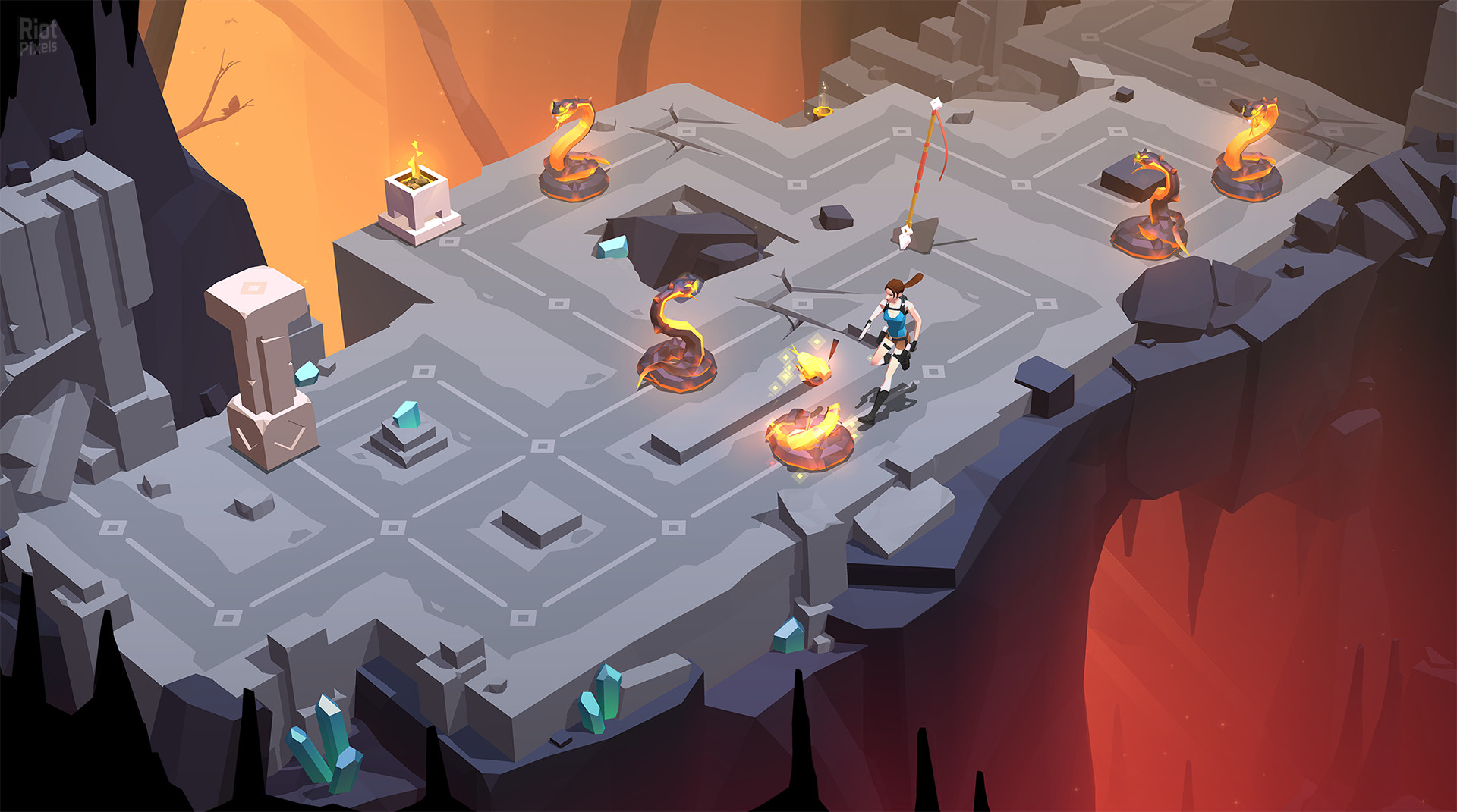 Lara Croft GO + The Mirror of Spirits screenshot 1