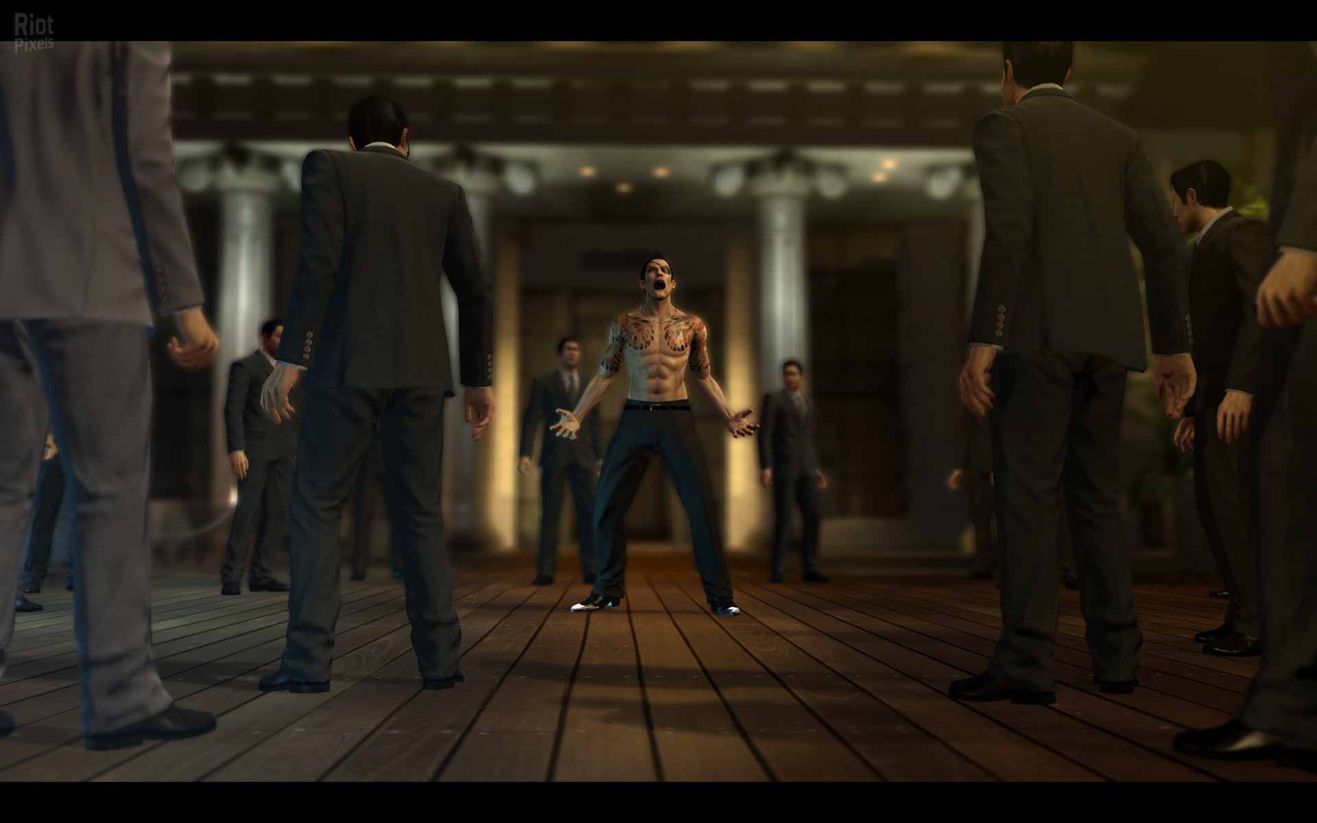 Yakuza 0 b4746539 ENG JPN Goldberg GNU Linux Wine johncena141