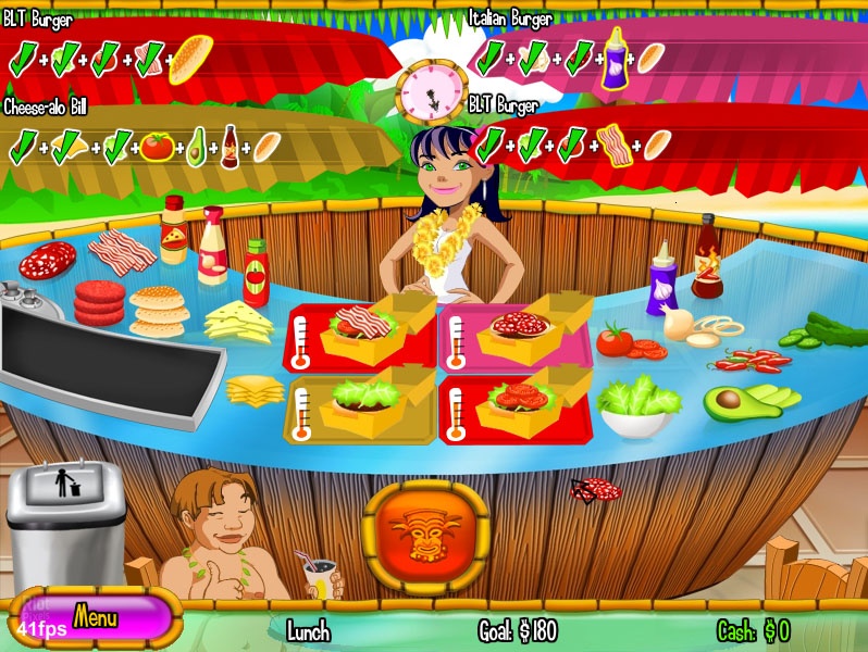 burger island game for android