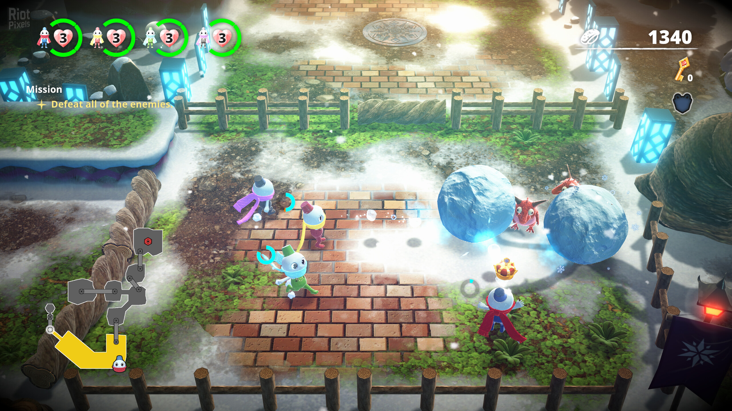 Snow Bros. Wonderland screenshot 2