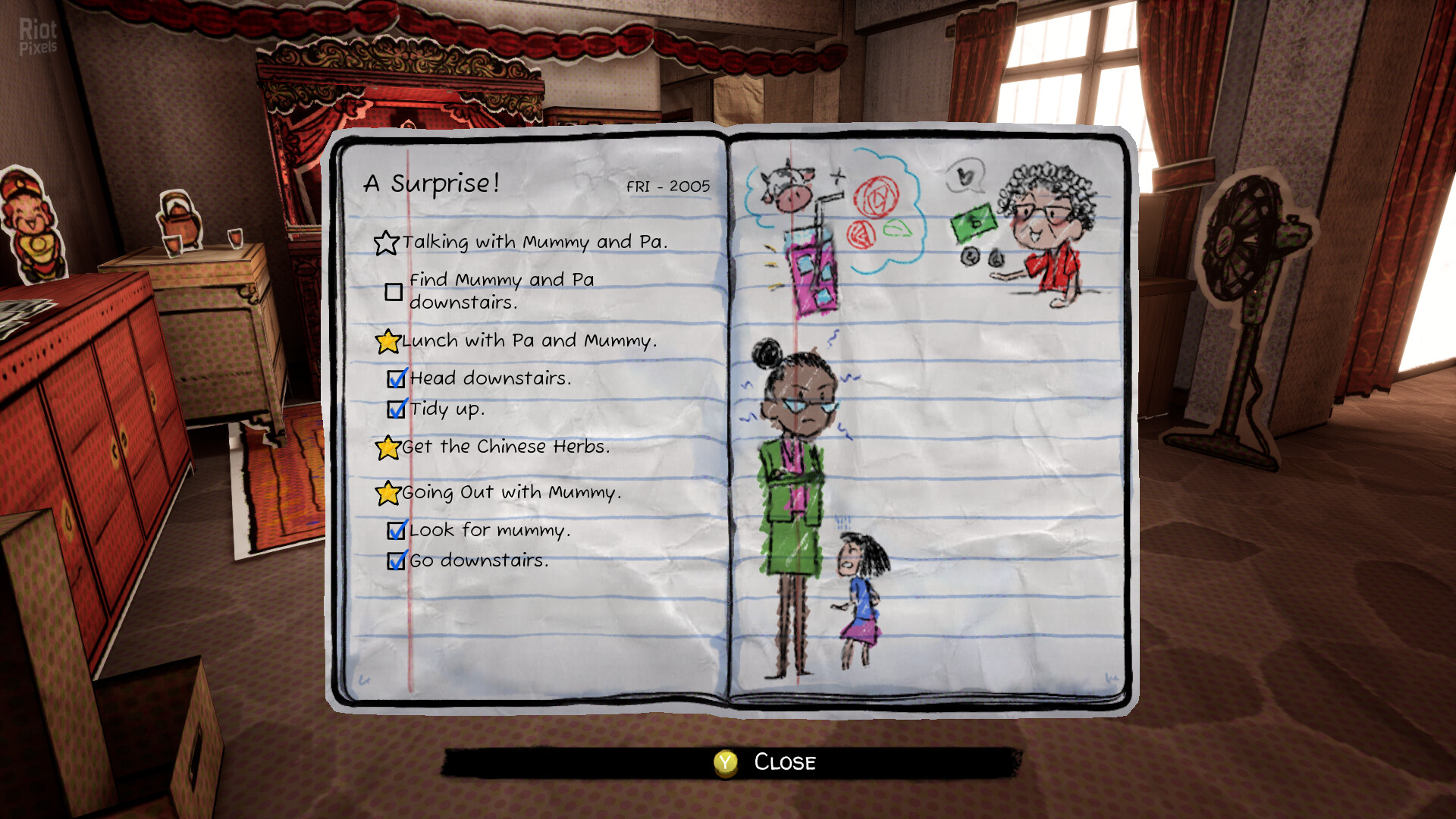 Paper Ghost Stories: Third Eye Open – v1.0.4 + Bonus Soundtrack screenshot 3
