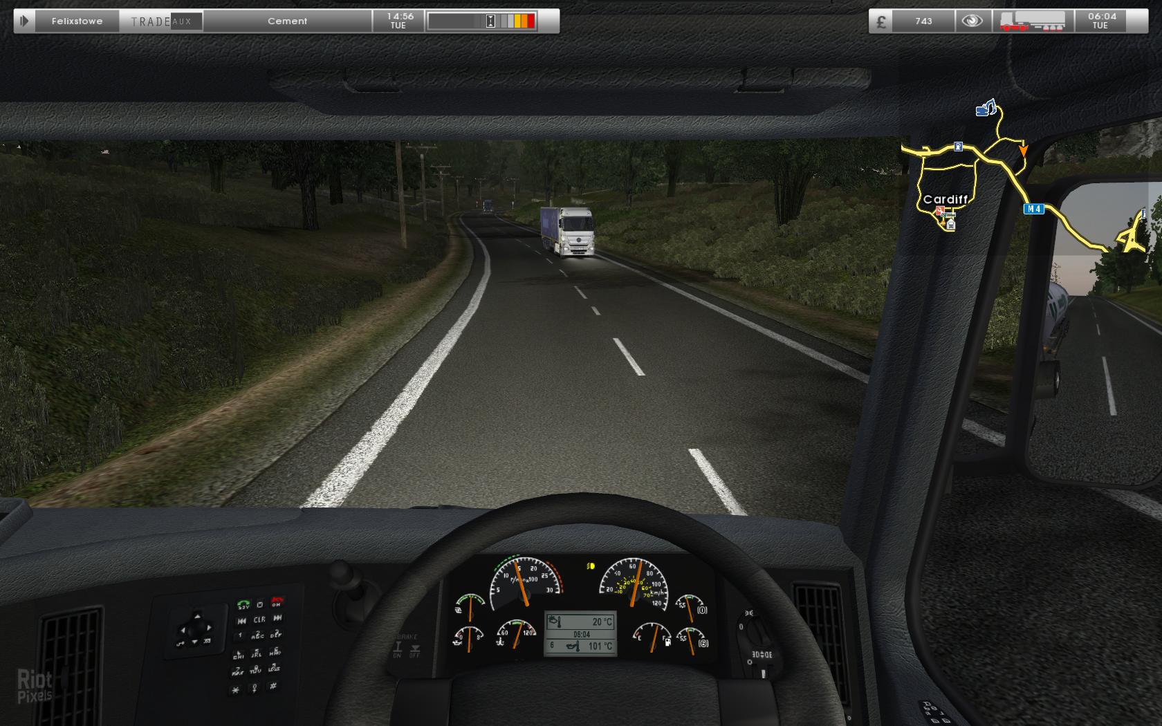 UK Truck Simulator - game screenshots at Riot Pixels, images