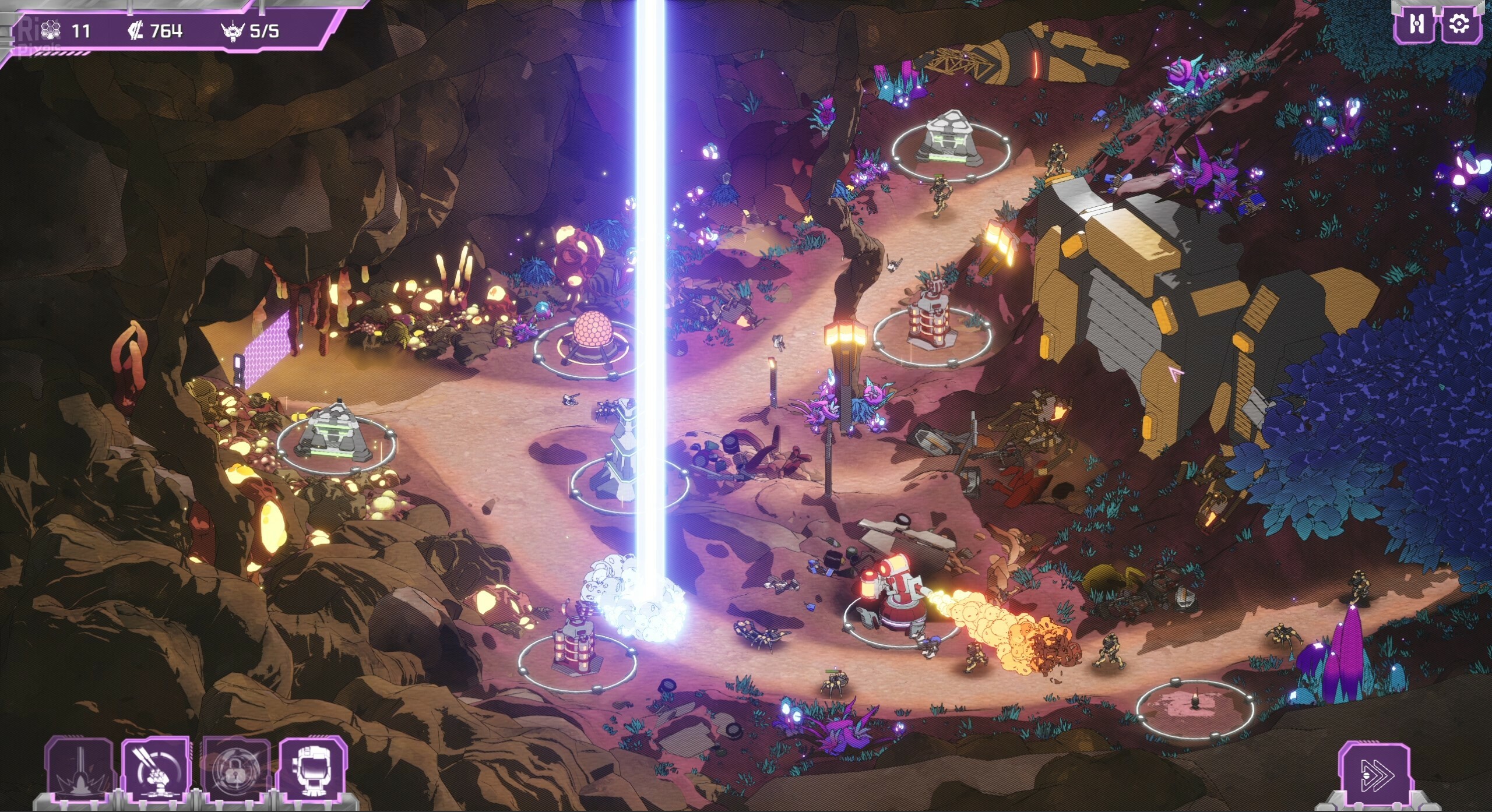 XENOBREAKERS: Classic Tower Defense screenshot 3
