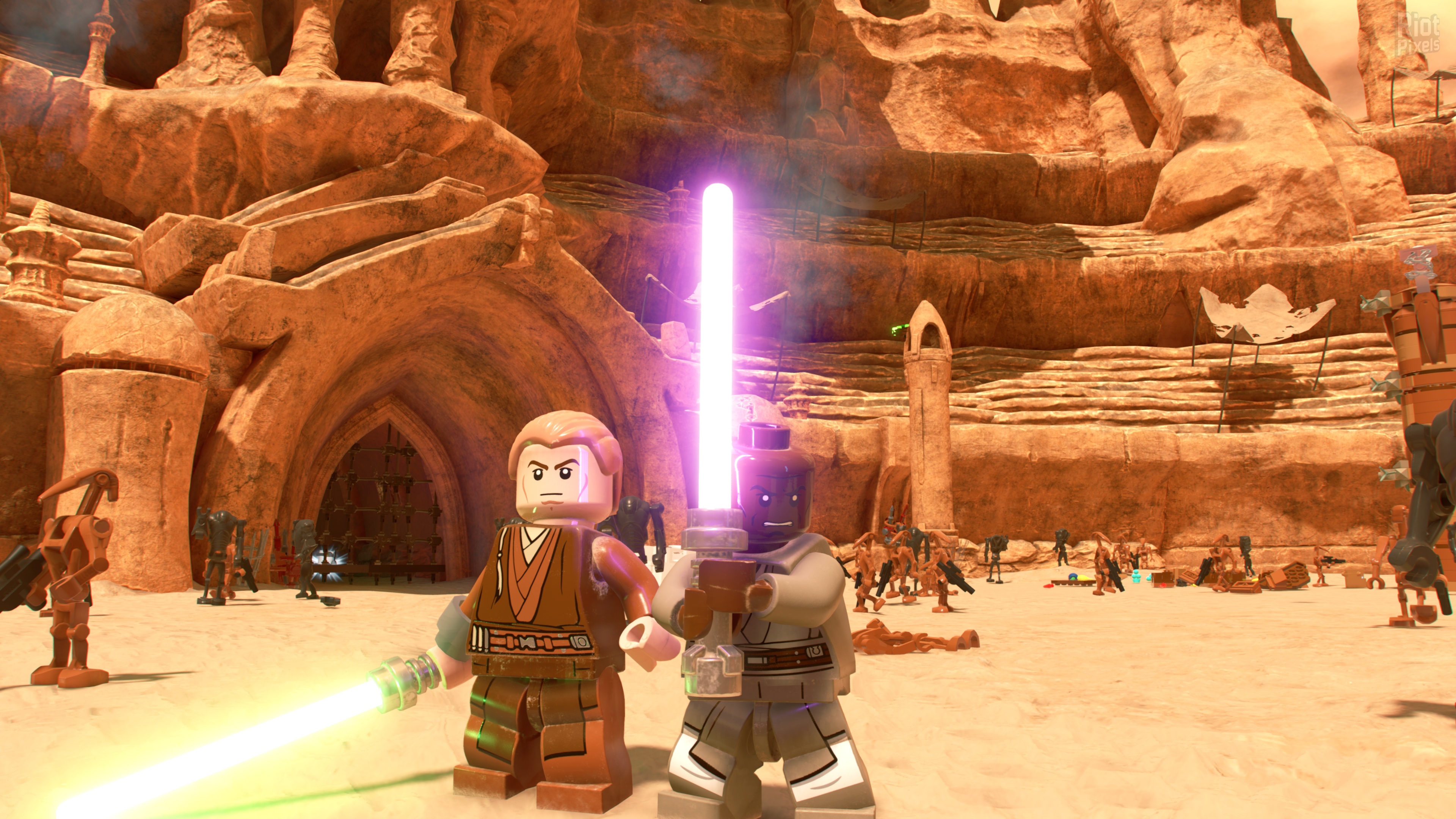 LEGO Star Wars: The Skywalker Saga - game screenshots at Riot Pixels, images