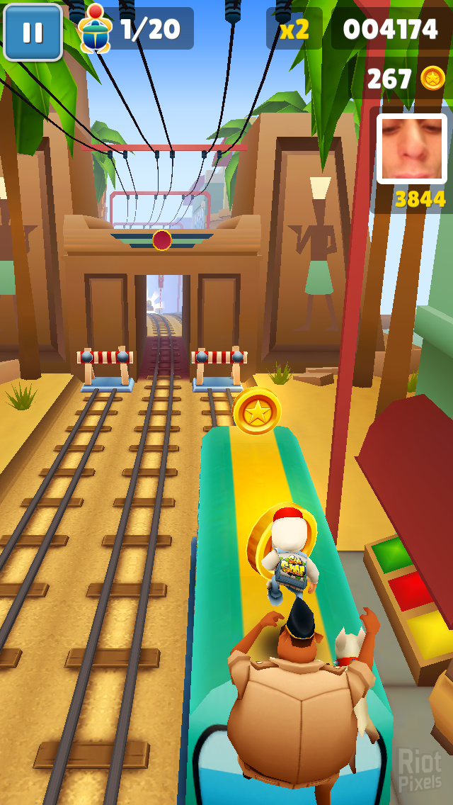 Subway Surfers - game screenshots at Riot Pixels, images