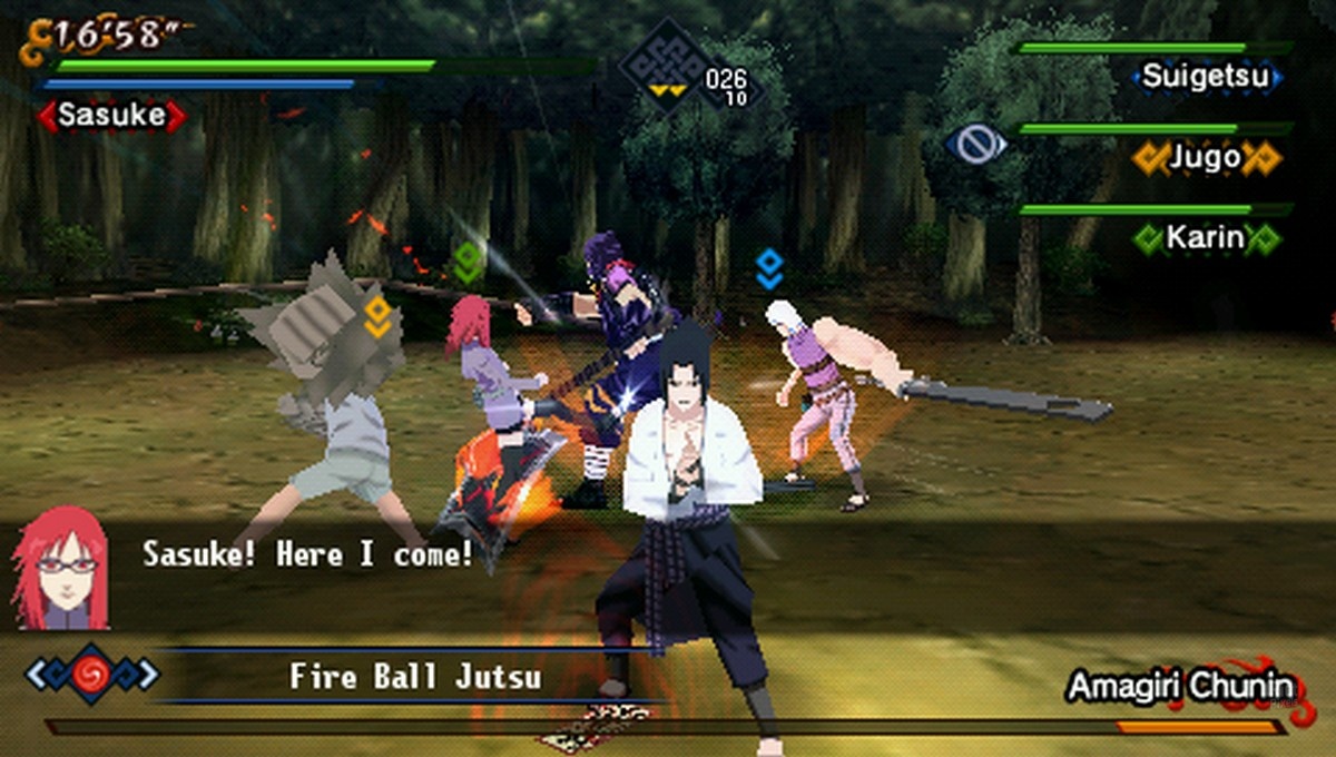 Naruto Online Mobile - Taka Squad Gameplay Jugo,Sasuke,Suigetsu 