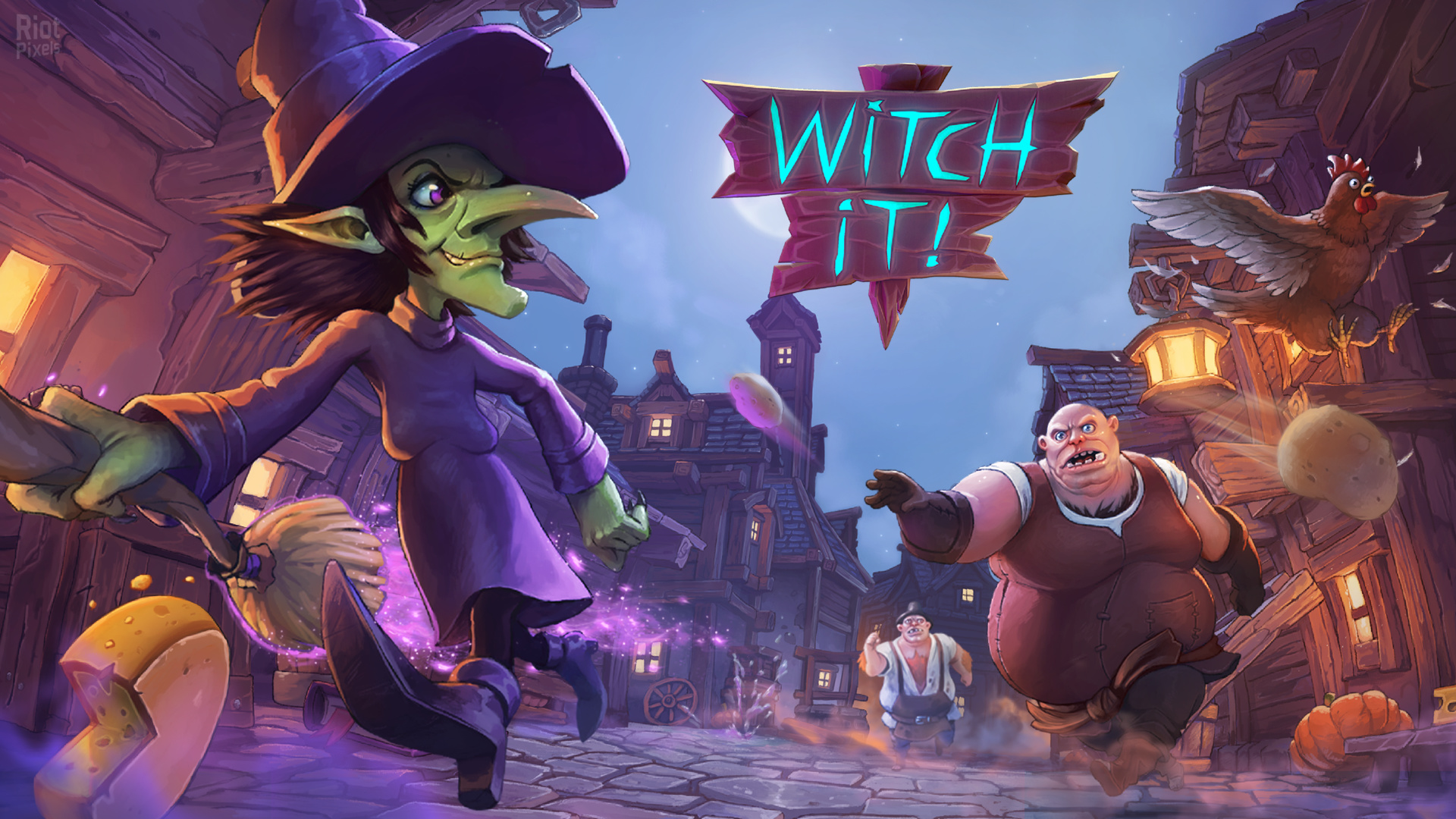 witch it background 1080p
