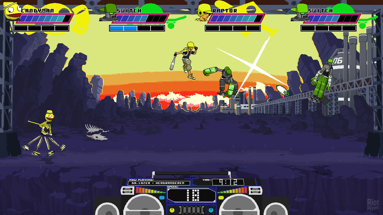 Lethal League Blaze Megabyte Punch Goldberg GNU Linux Native