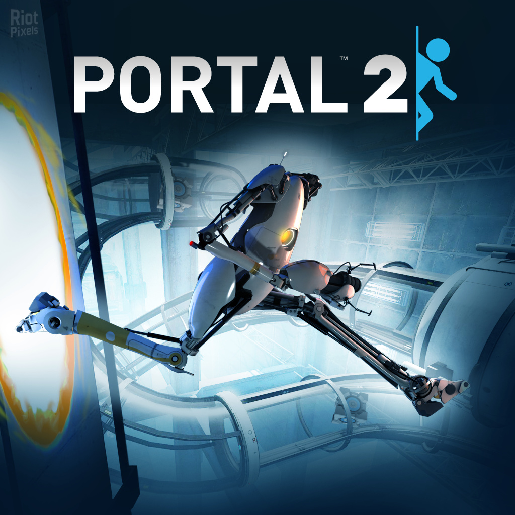 Portal 2 - game cover at Riot Pixels, image