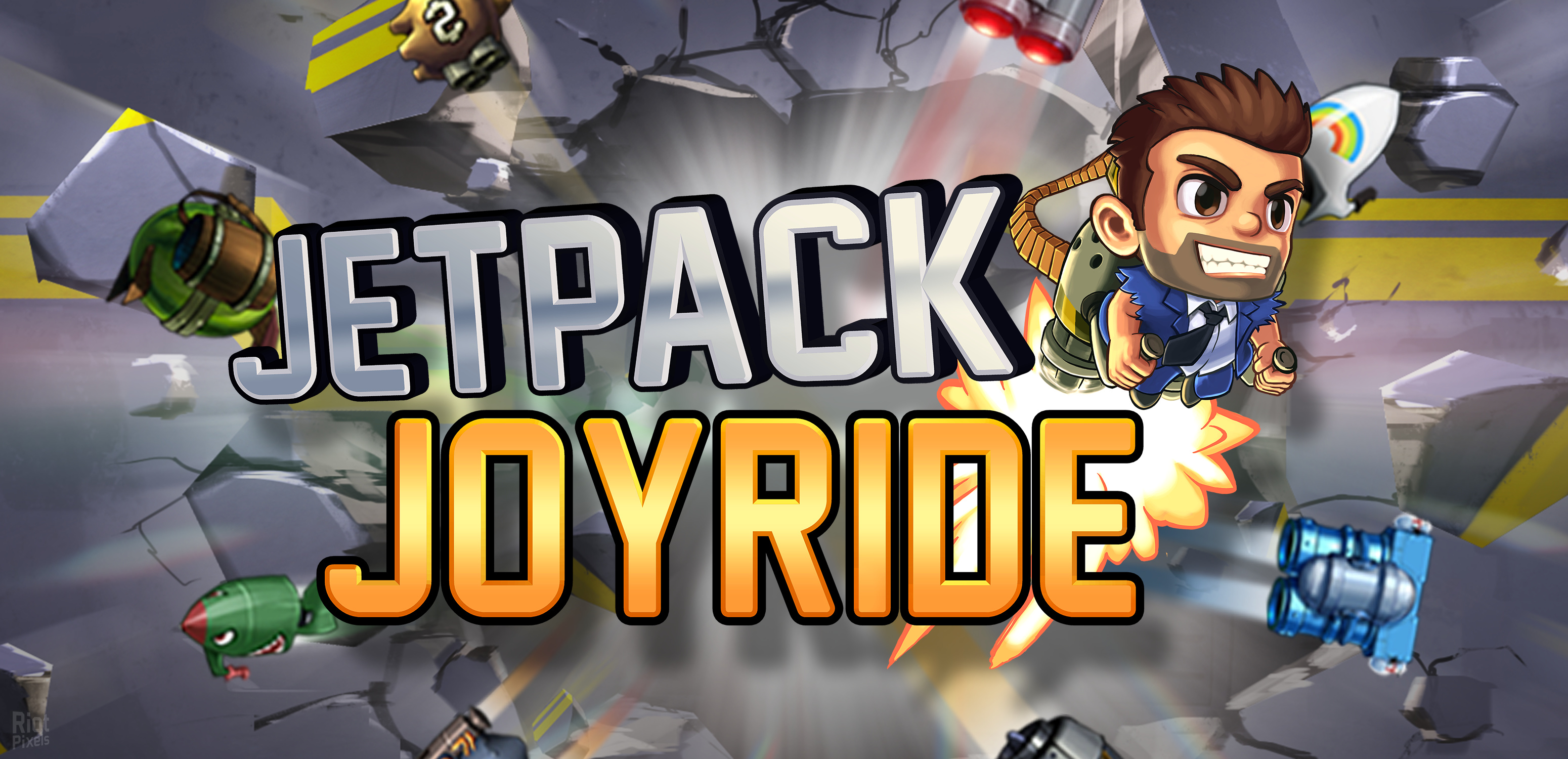 Jetpack Joyride - game artworks at Riot Pixels
