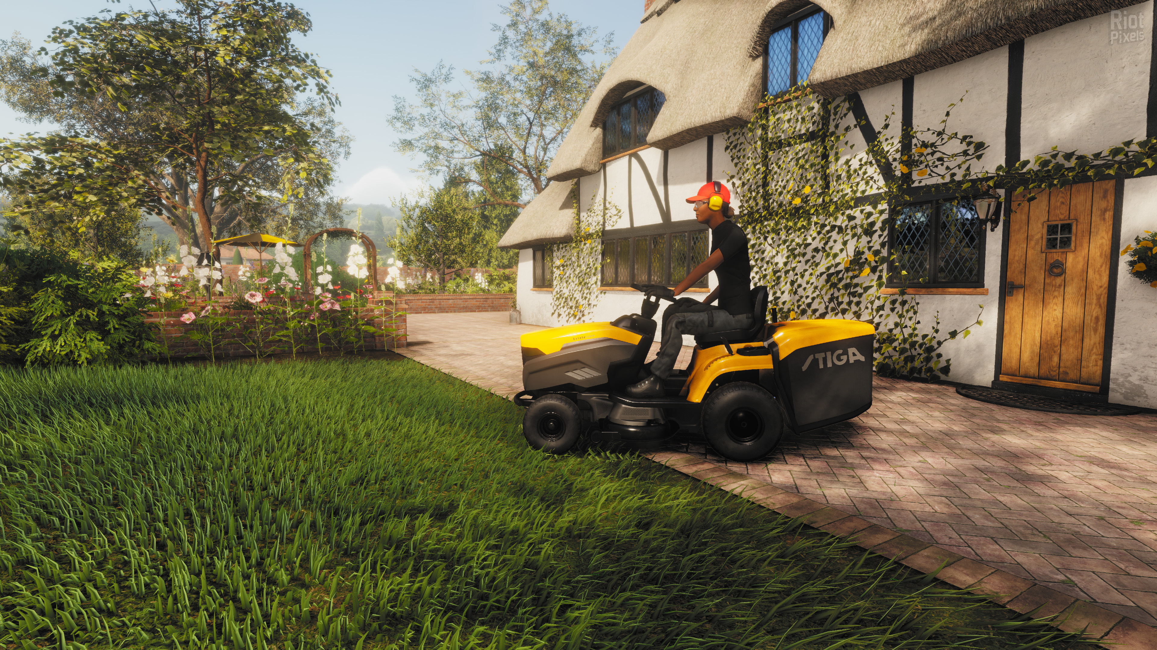 Lawn Mowing Simulator (Build 7690547 + The Ancient Britain DLC, MULTi11) [FitGirl Repack]