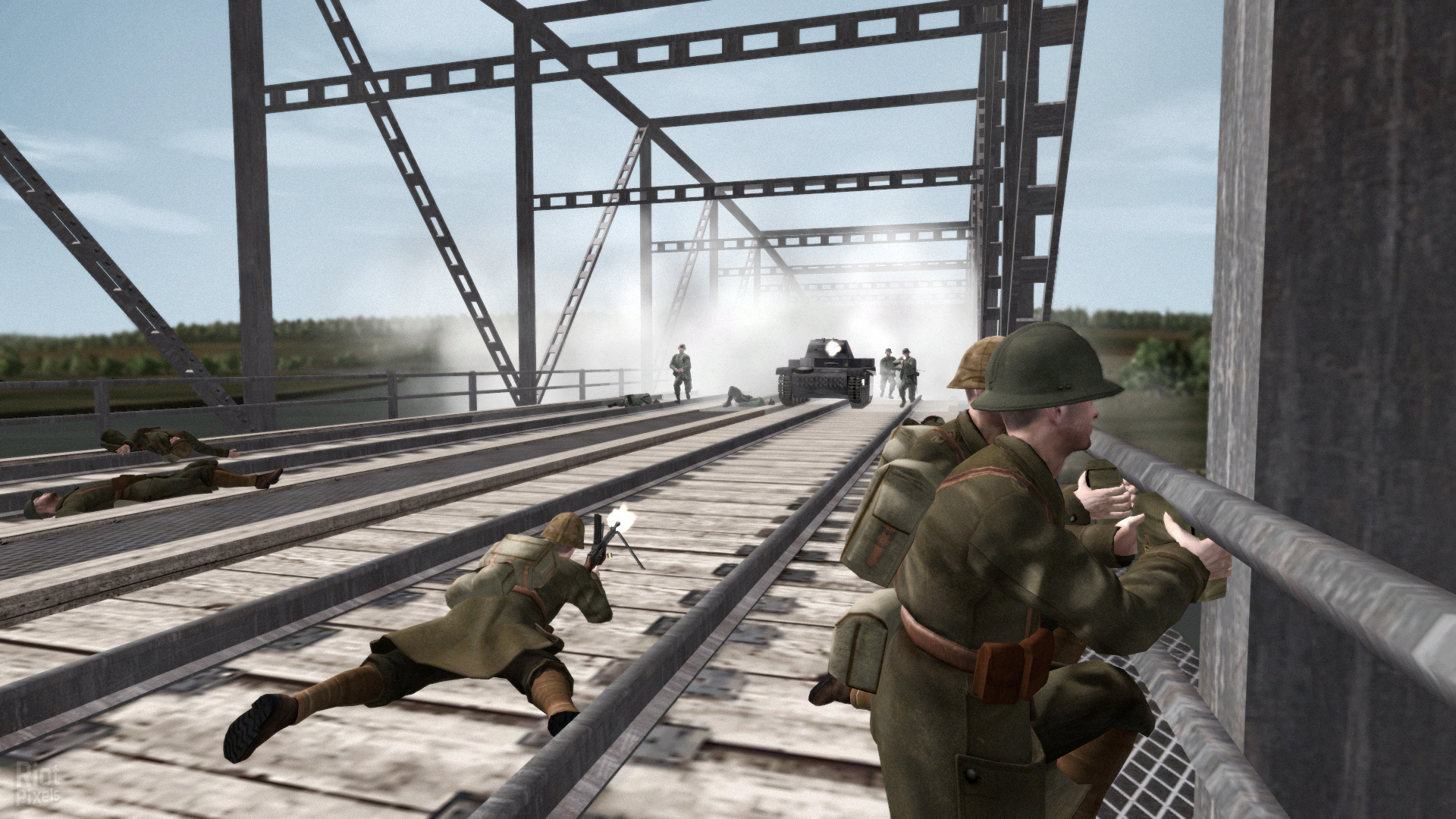 WWII Online: Battleground Europe - game screenshots at Riot Pixels, images