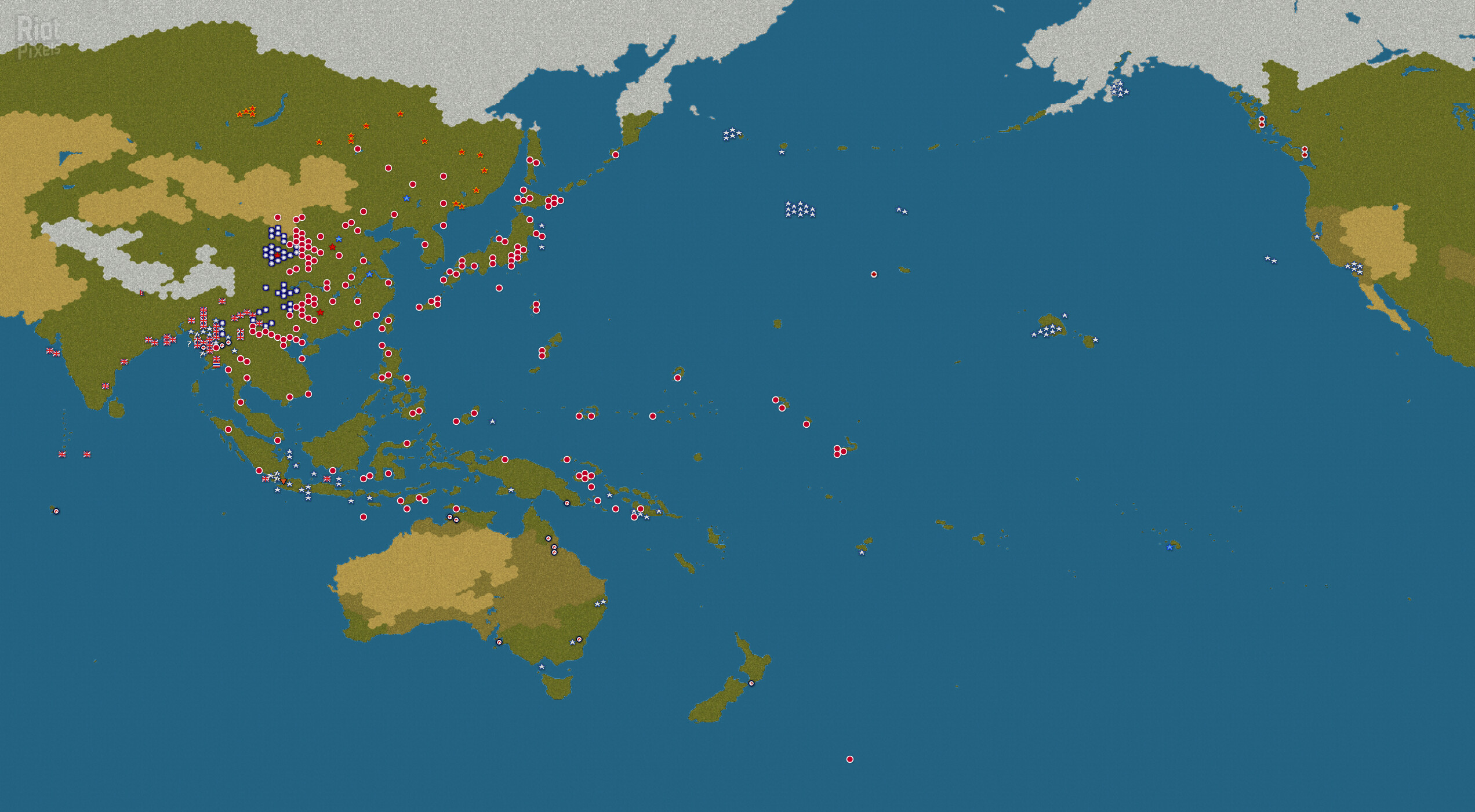 Strategic Command WWII: War in the Pacific, v1.03.04/v1.03.01 + Rise and Fall of an Empire DLC screenshot 6