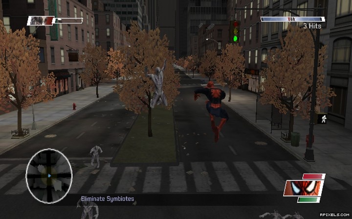 Spider-Man: Web of Shadows - game screenshots at Riot Pixels, images