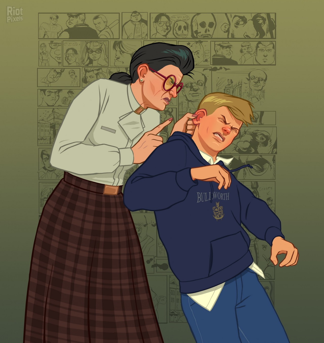 Bully: Scholarship Edition - game artworks at Riot Pixels