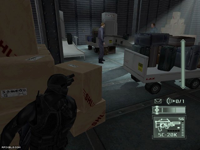 Tom Clancy's Splinter Cell: Pandora Tomorrow - game screenshots at