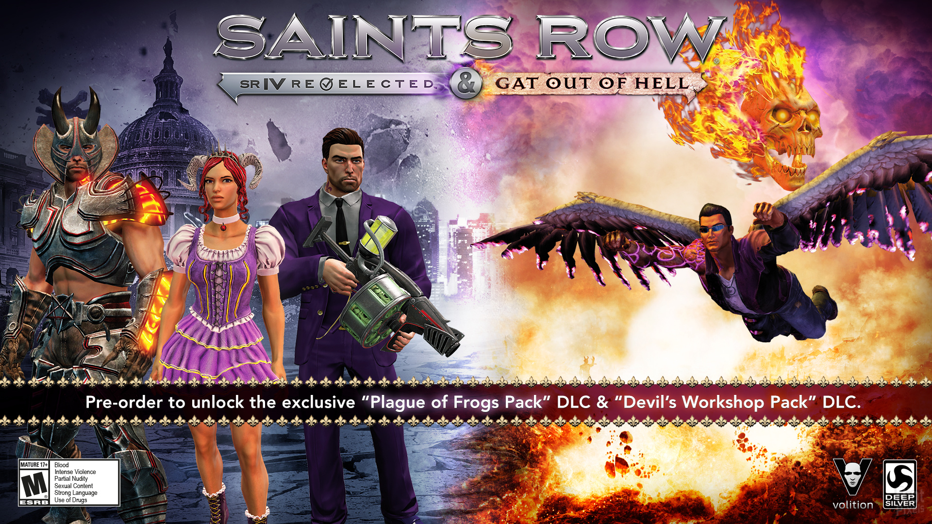 Saints Row: Gat Out of Hell. 