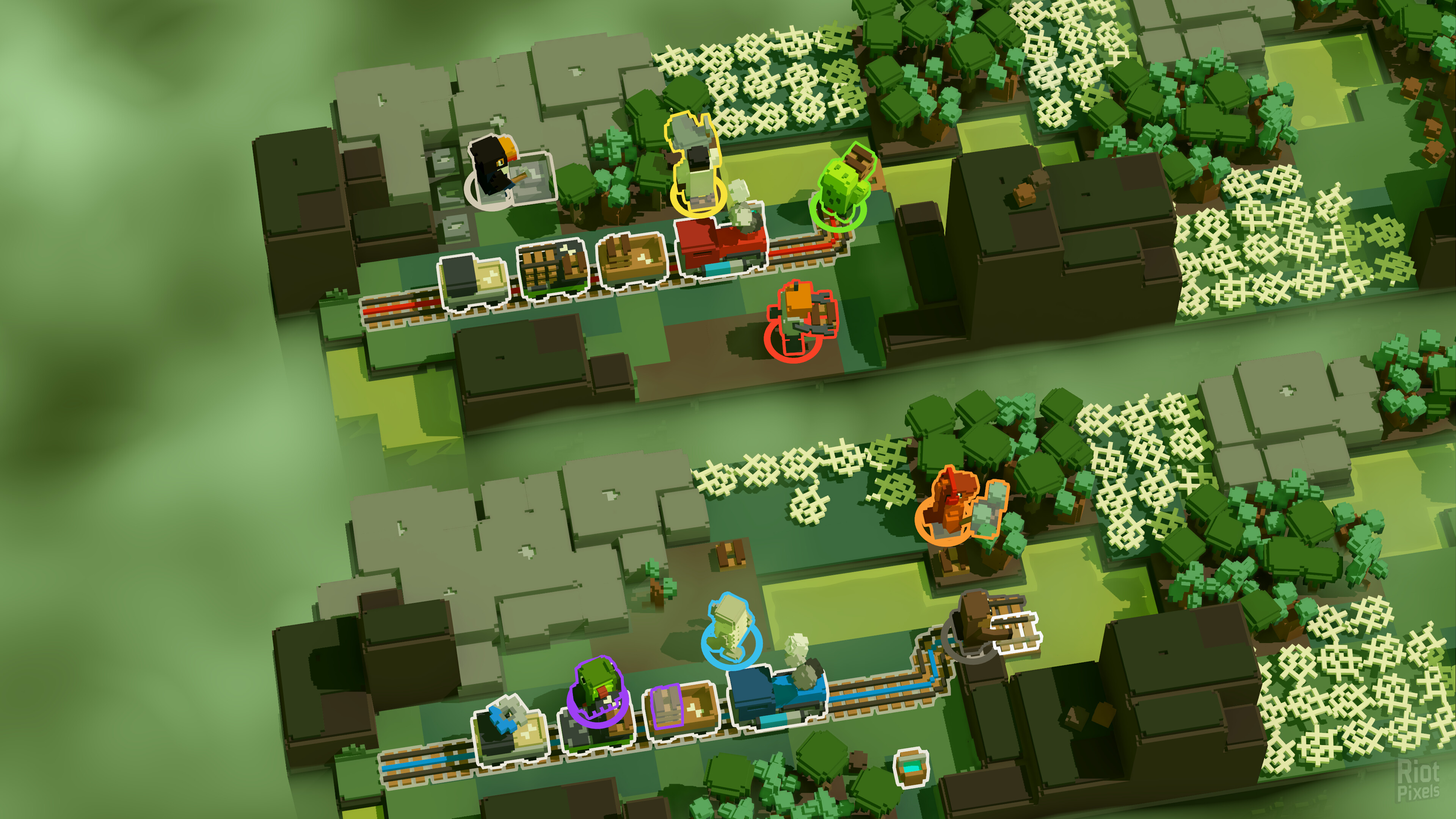 Unrailed 2: Back on Track – Supporter Edition, v936 + 2 DLCs/Bonuses screenshot 3