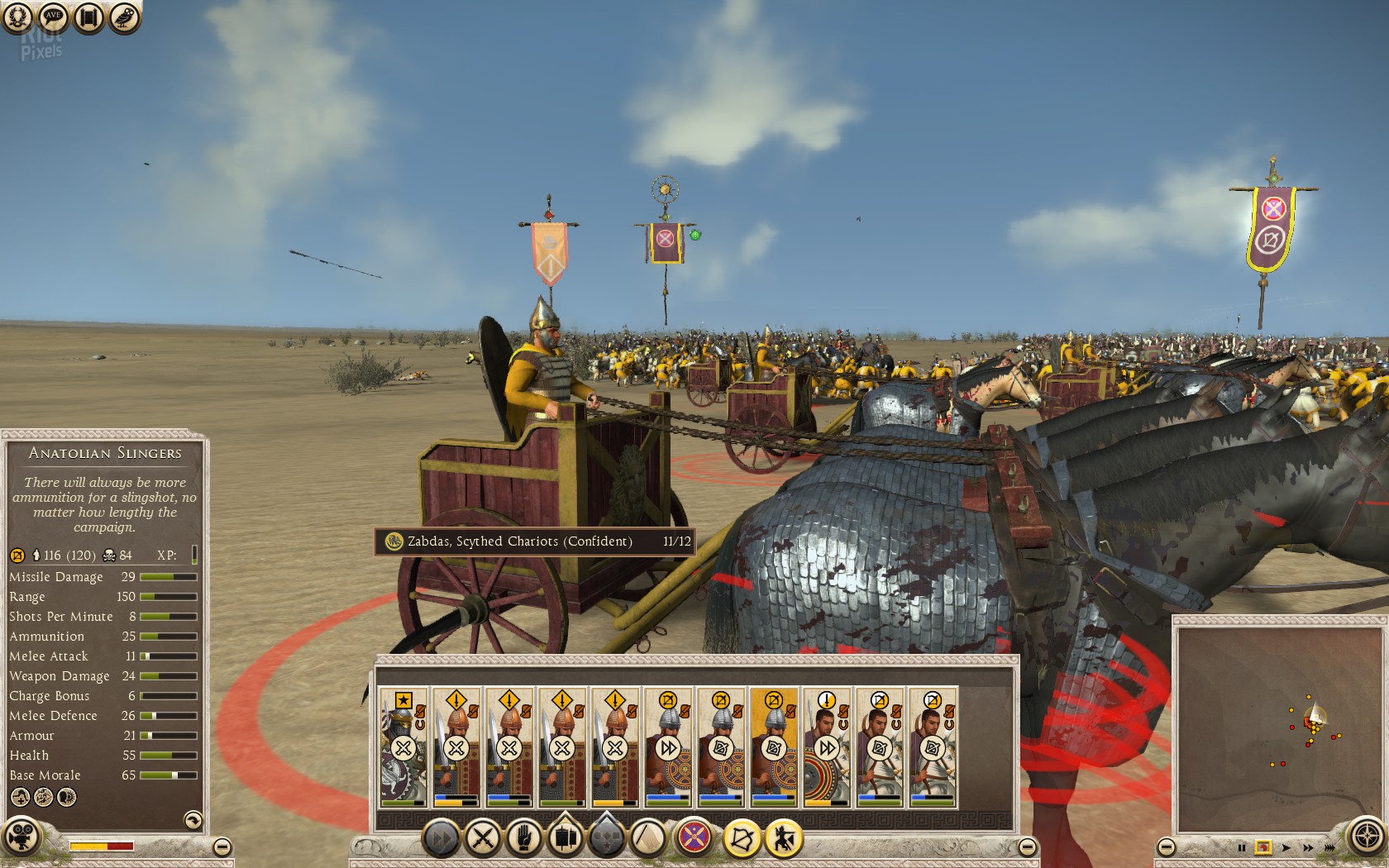 rome total war chariots