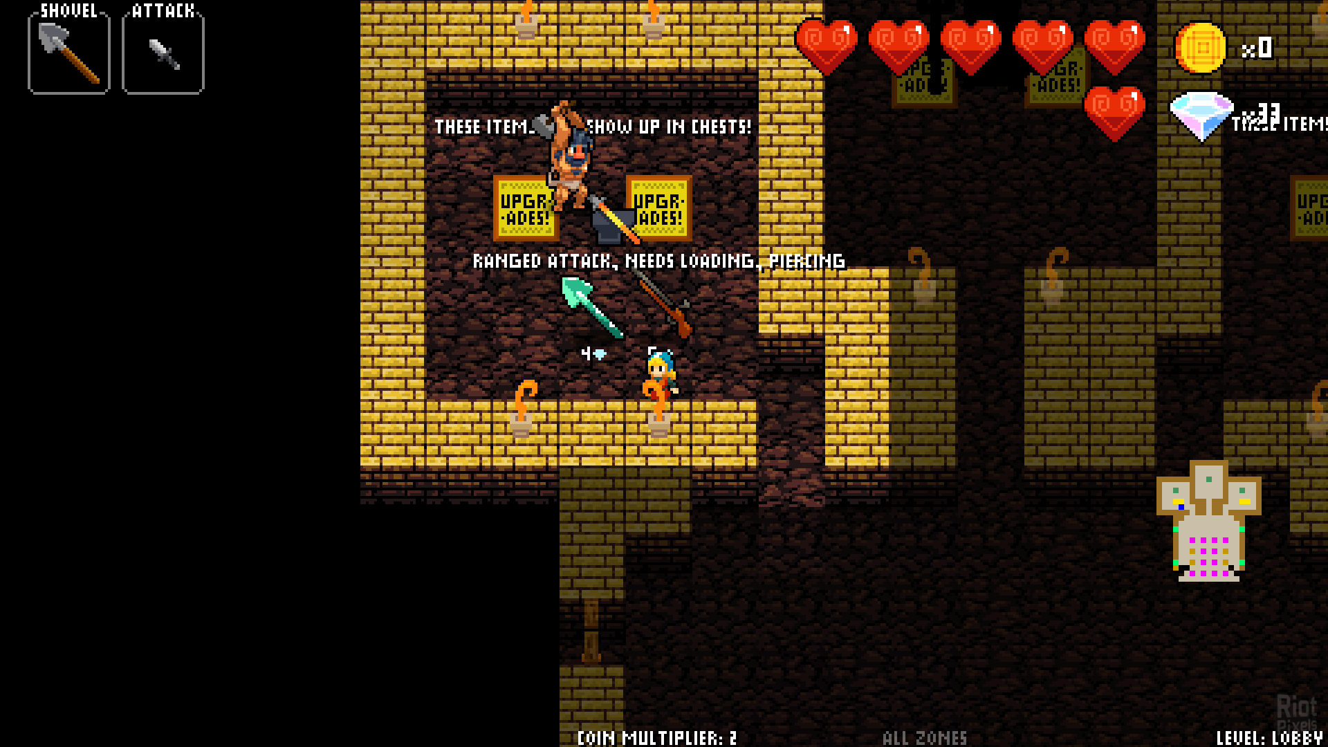 Crypt of the NecroDancer: ULTIMATE PACK – v4.2.0-b5599 + 13 DLCs/Bonuses screenshot 1