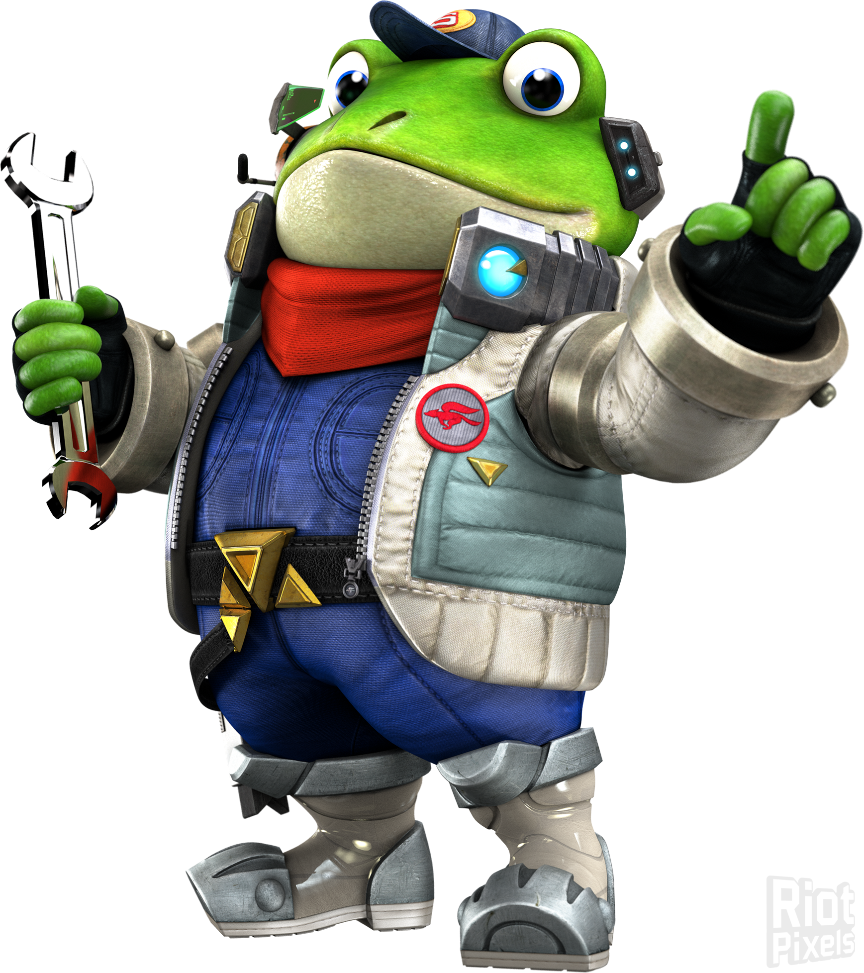 Frog from star fox