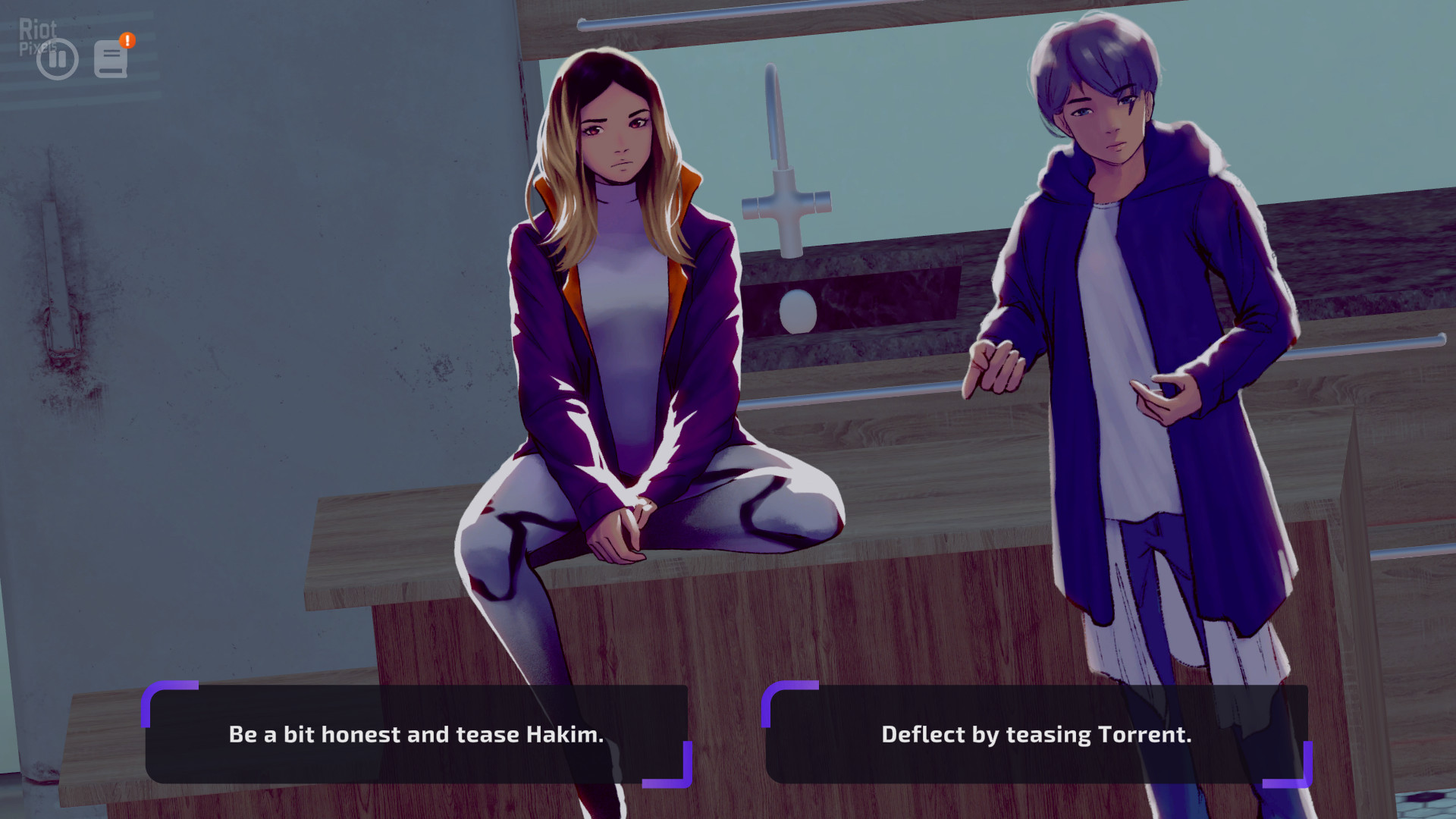 Solace State: Emotional Cyberpunk Stories – v0.56.0909 screenshot 1