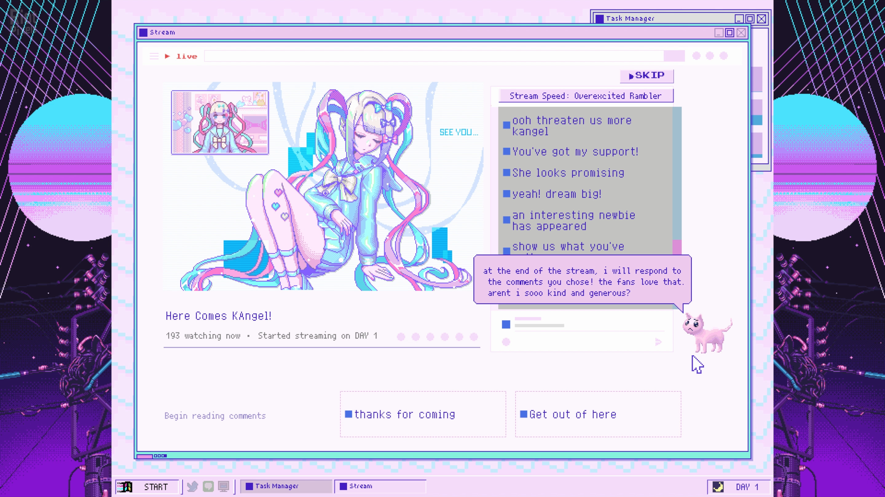 NEEDY STREAMER OVERLOAD / NEEDY GIRL OVERDOSE: Internet Angel Pack, v1.4.0 + Bonus Content screenshot 3