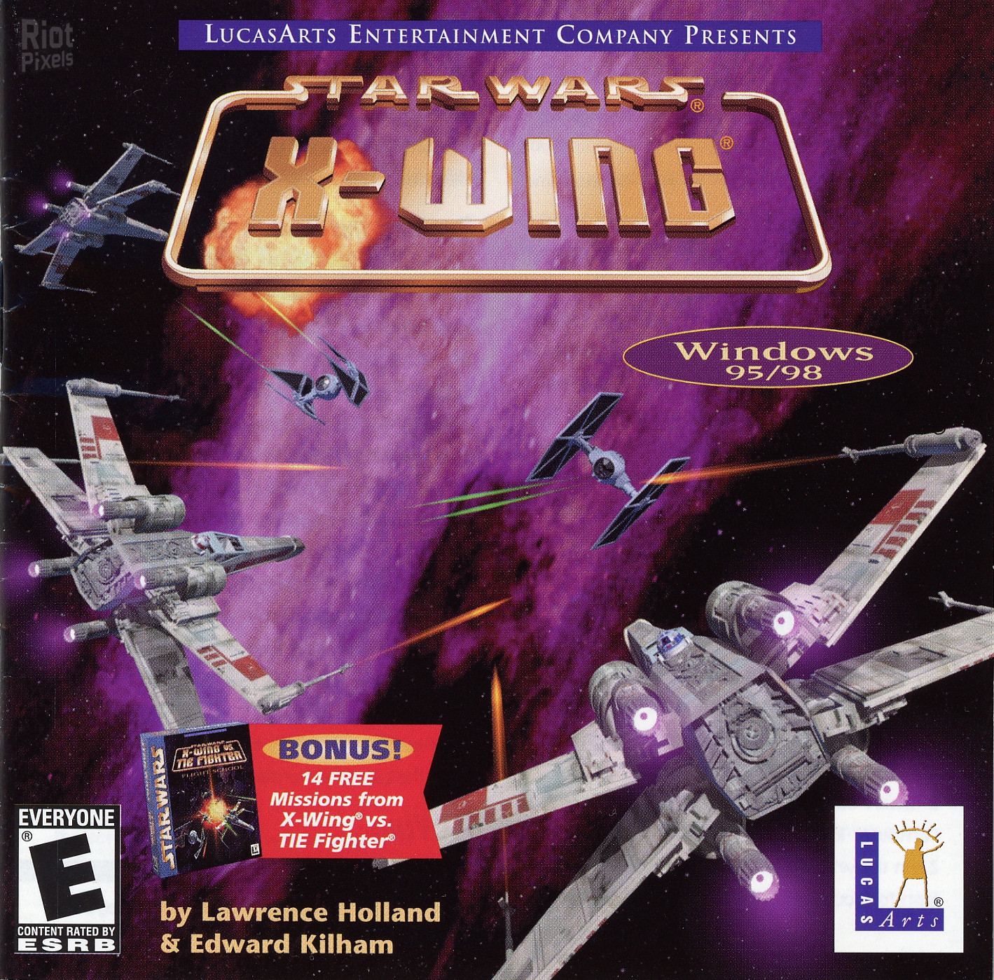 Star Wars: X-Wing Collector's CD-ROM - game cover at Riot Pixels