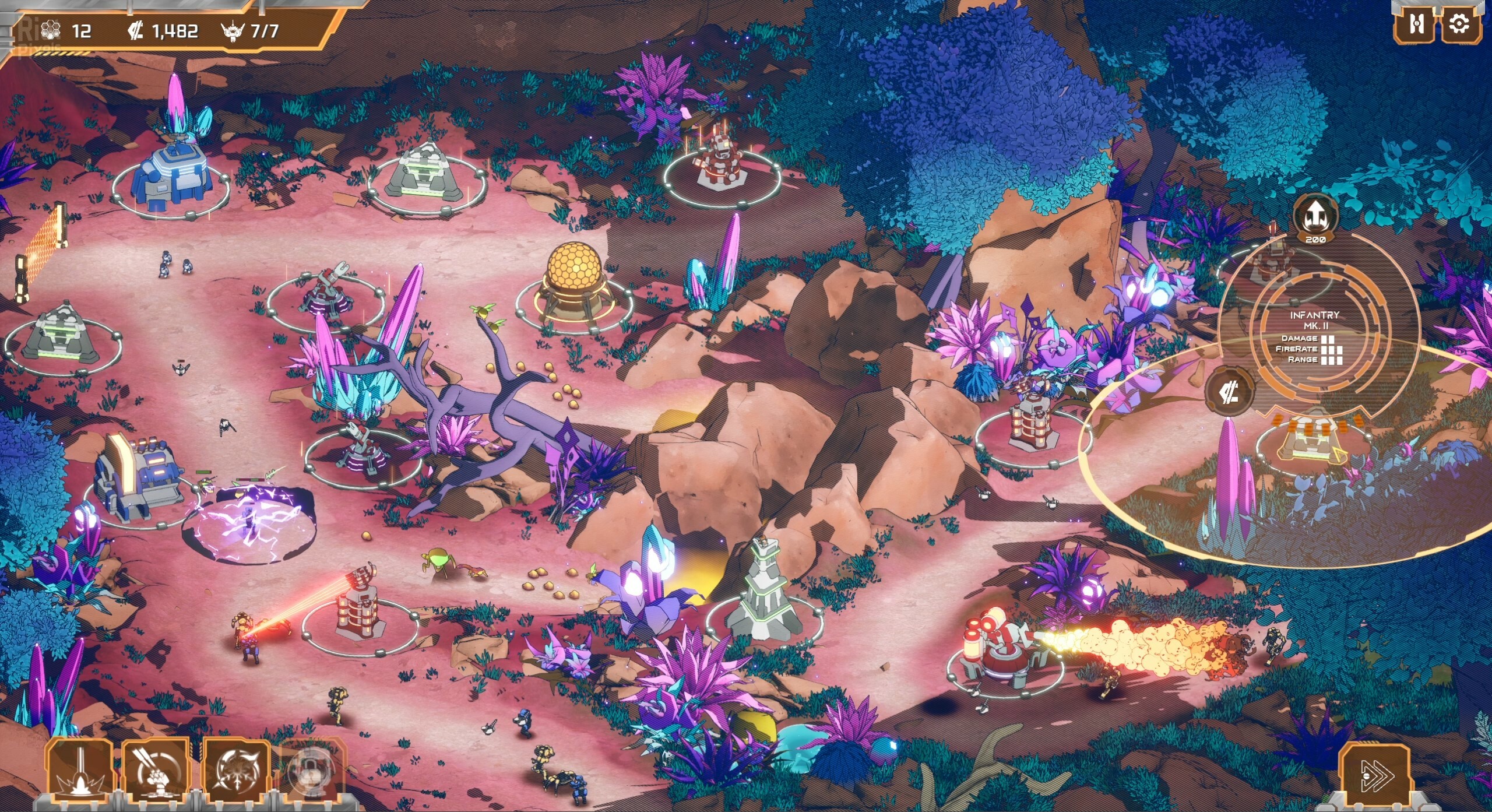 XENOBREAKERS: Classic Tower Defense screenshot 4
