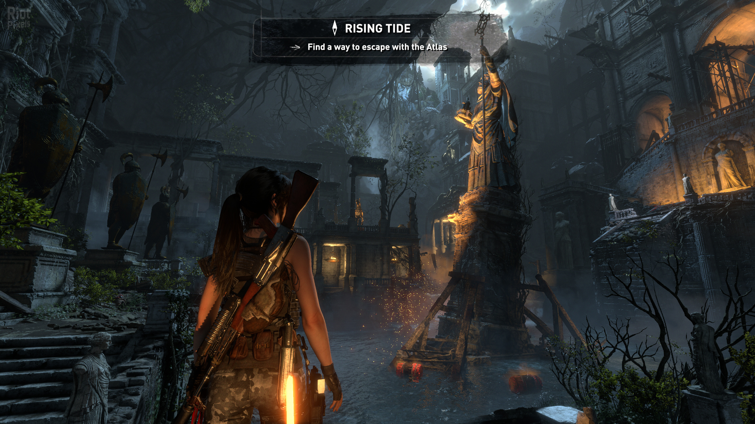 Rise of the Tomb Raider - game screenshots at Riot Pixels, images