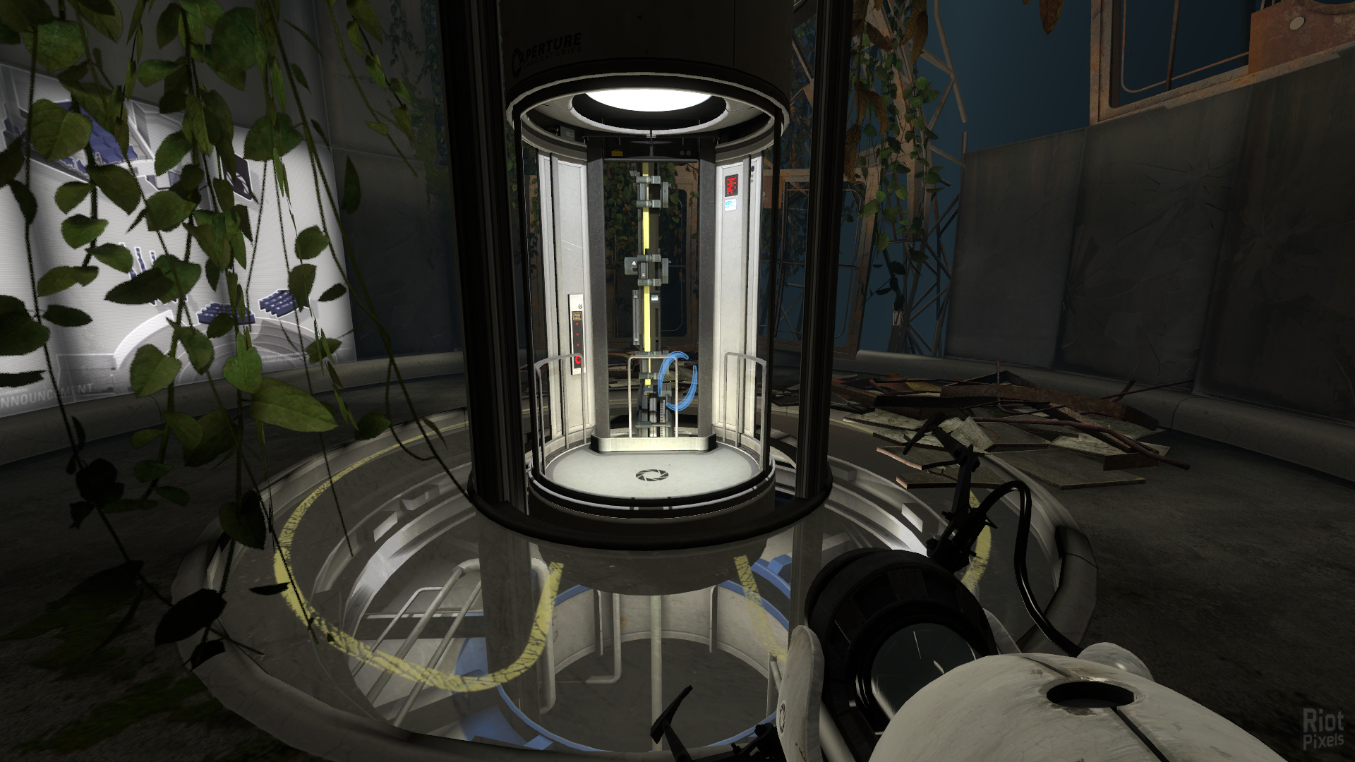 Portal 2 hammer elevator фото 111