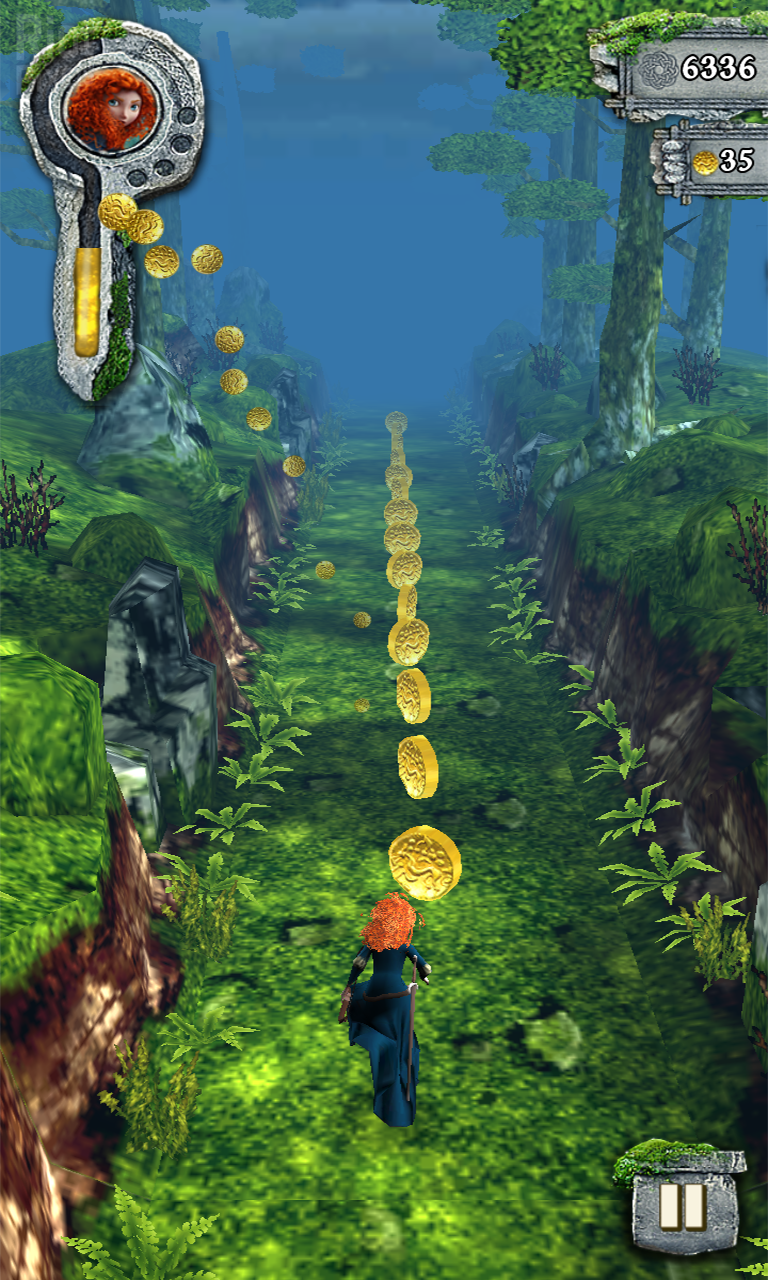 Temple Run: Brave - game screenshots at Riot Pixels, images