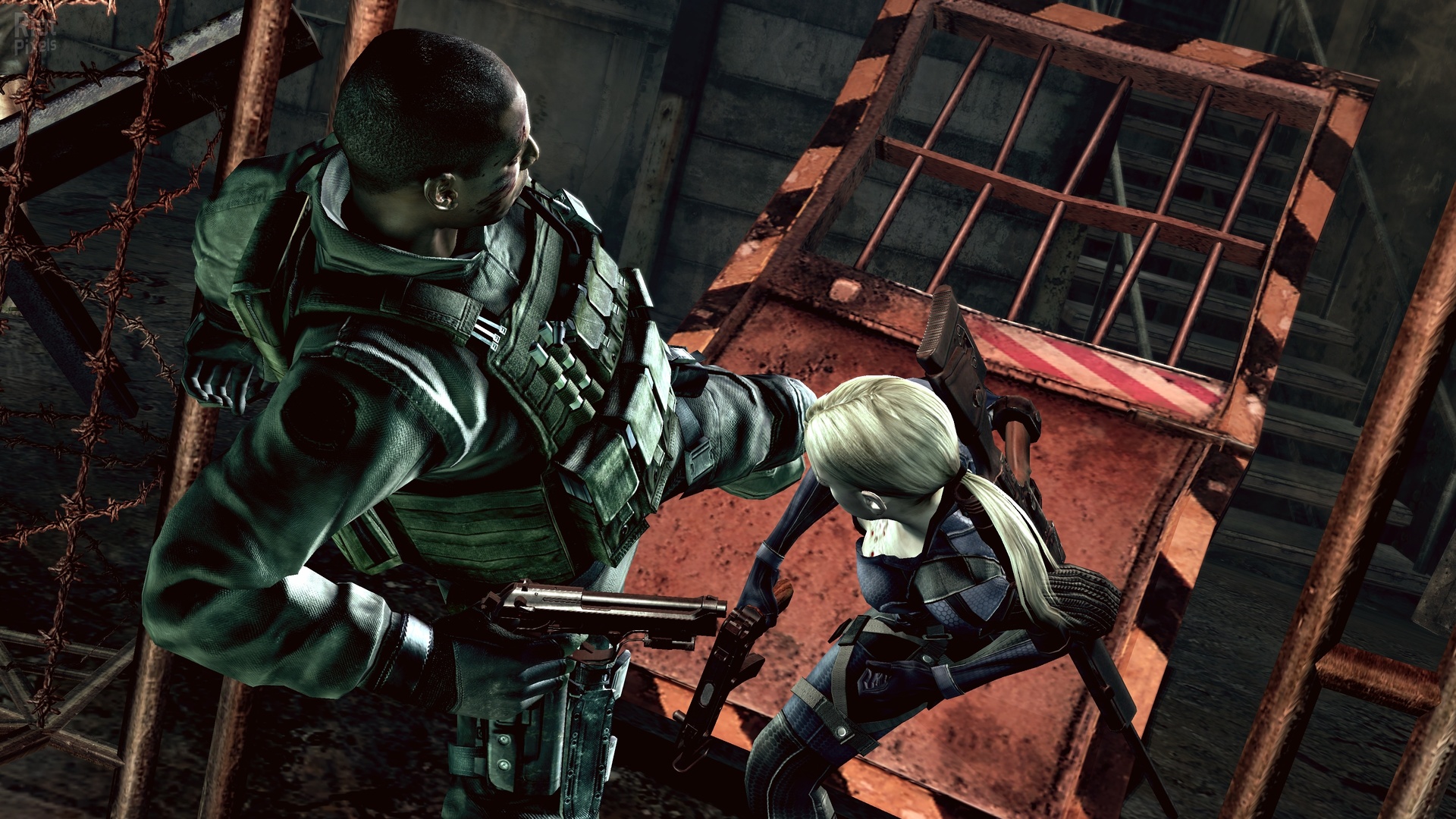 Resident Evil 5 - game screenshots at Riot Pixels, images