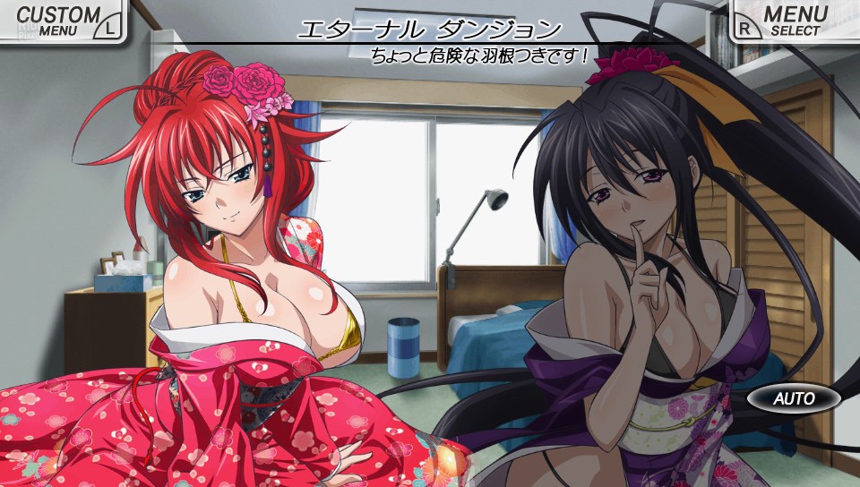 High School DxD Inspires 3DS 'Erotic Battle Adventure Game