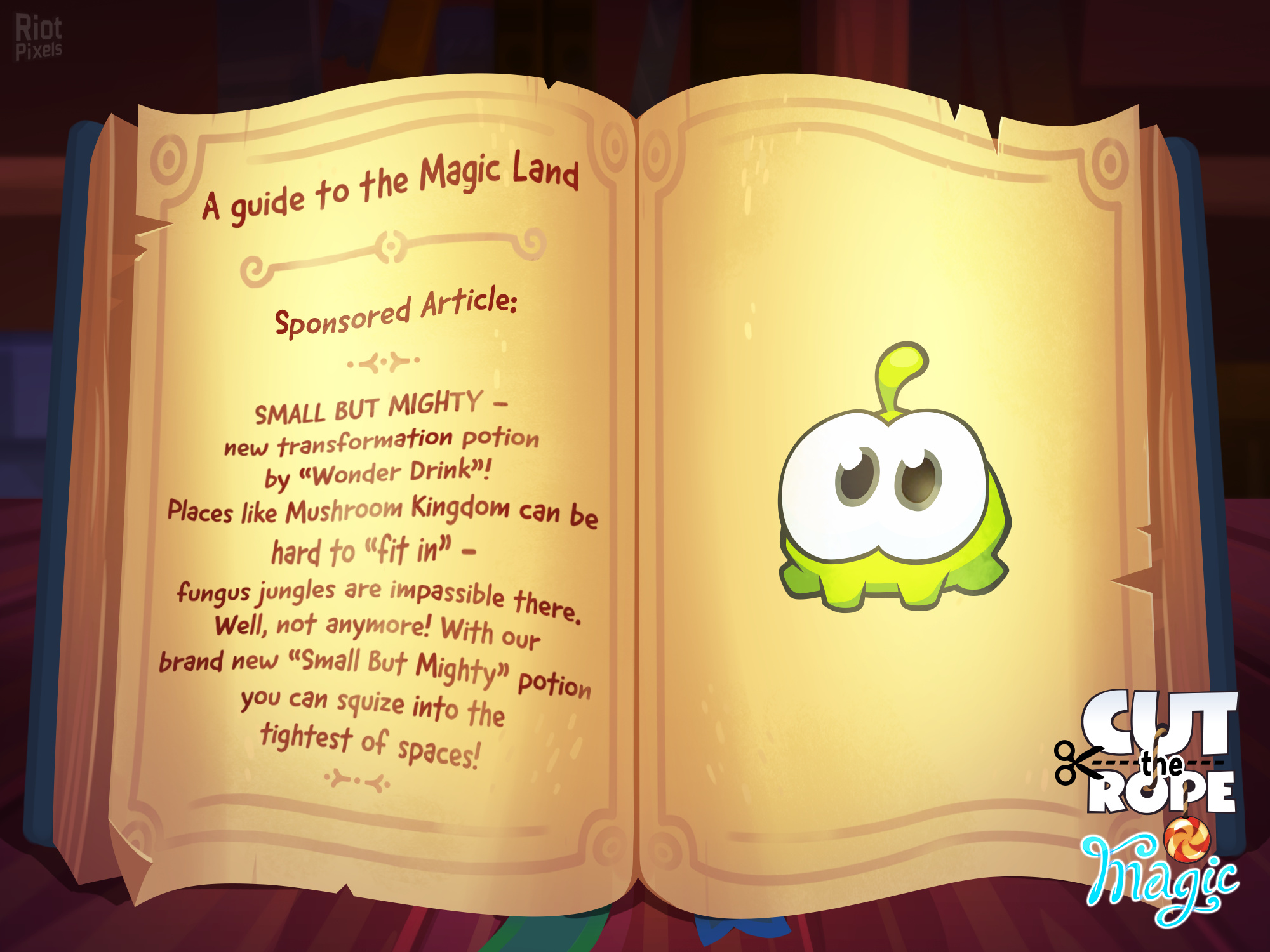 Cut the Rope: Magic Update - Meet the Dragon! 