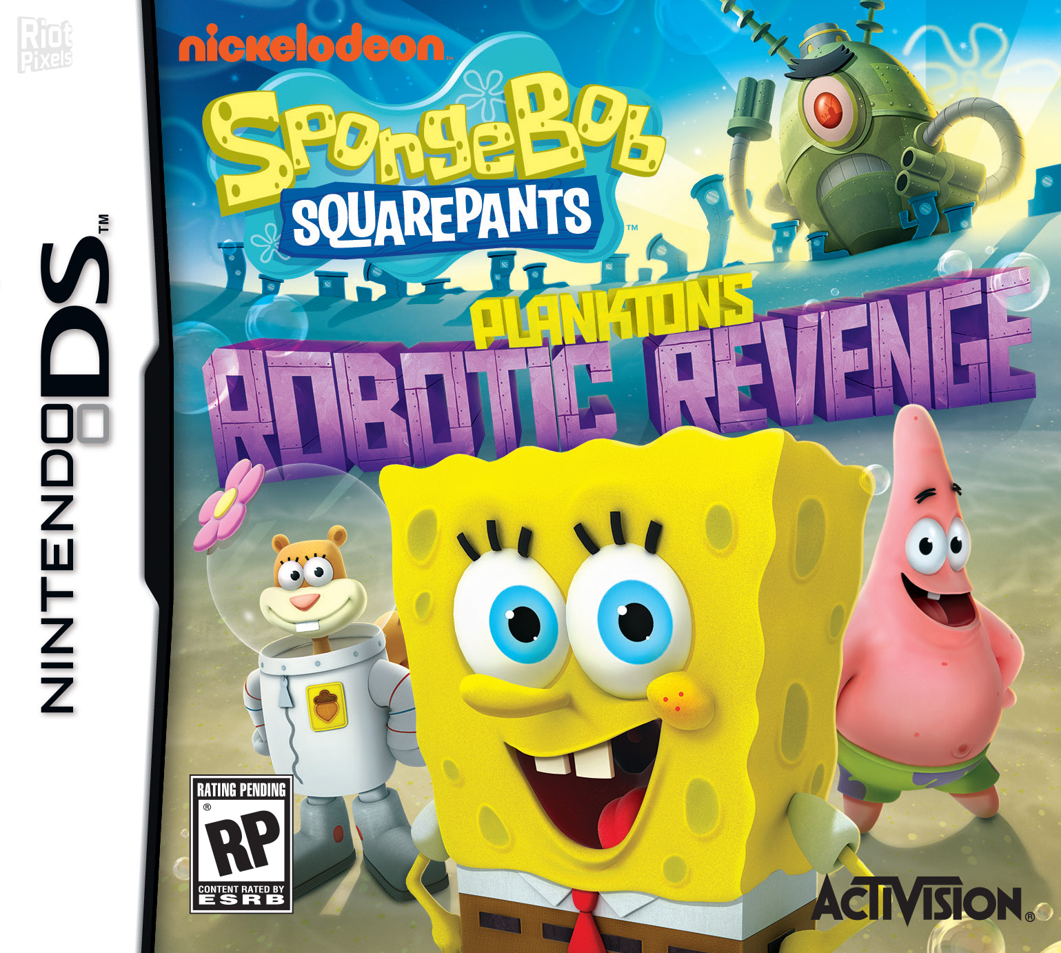 spongebob squarepants: planktons robotic revenge