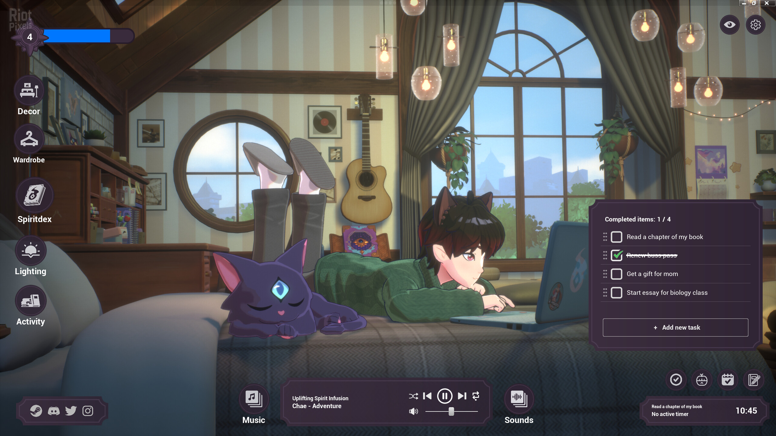 Spirit City: Lofi Sessions – All-in Bundle v2.0.1 PT-BR + Torrent + 4 DLCs 4