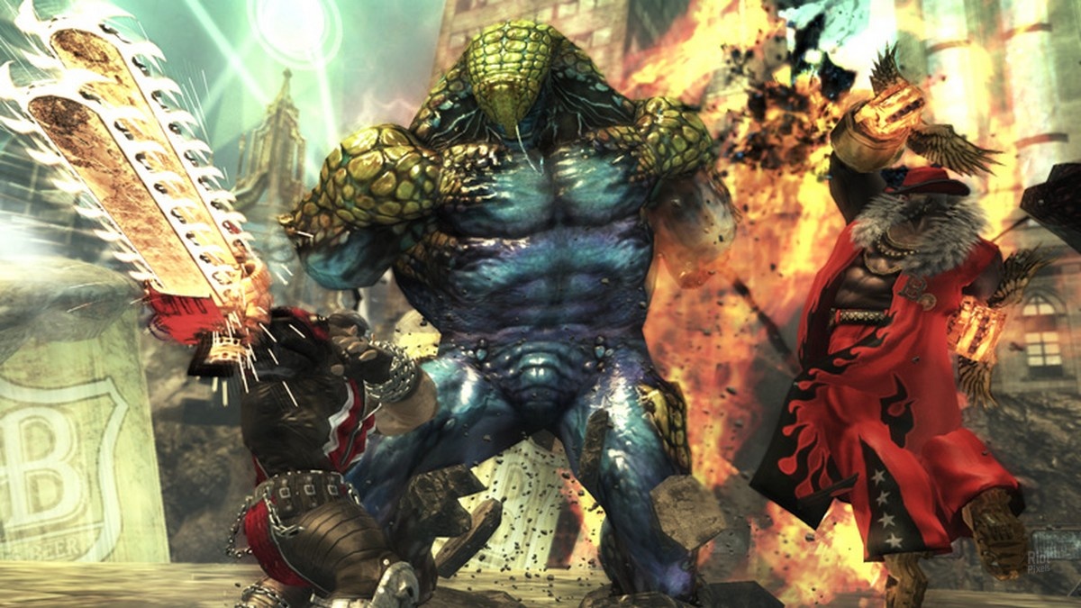 anarchy reigns - game screenshot at riot pixels