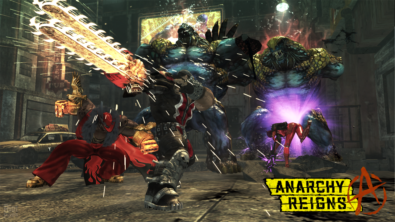 anarchy reigns - game screenshot at riot pixels
